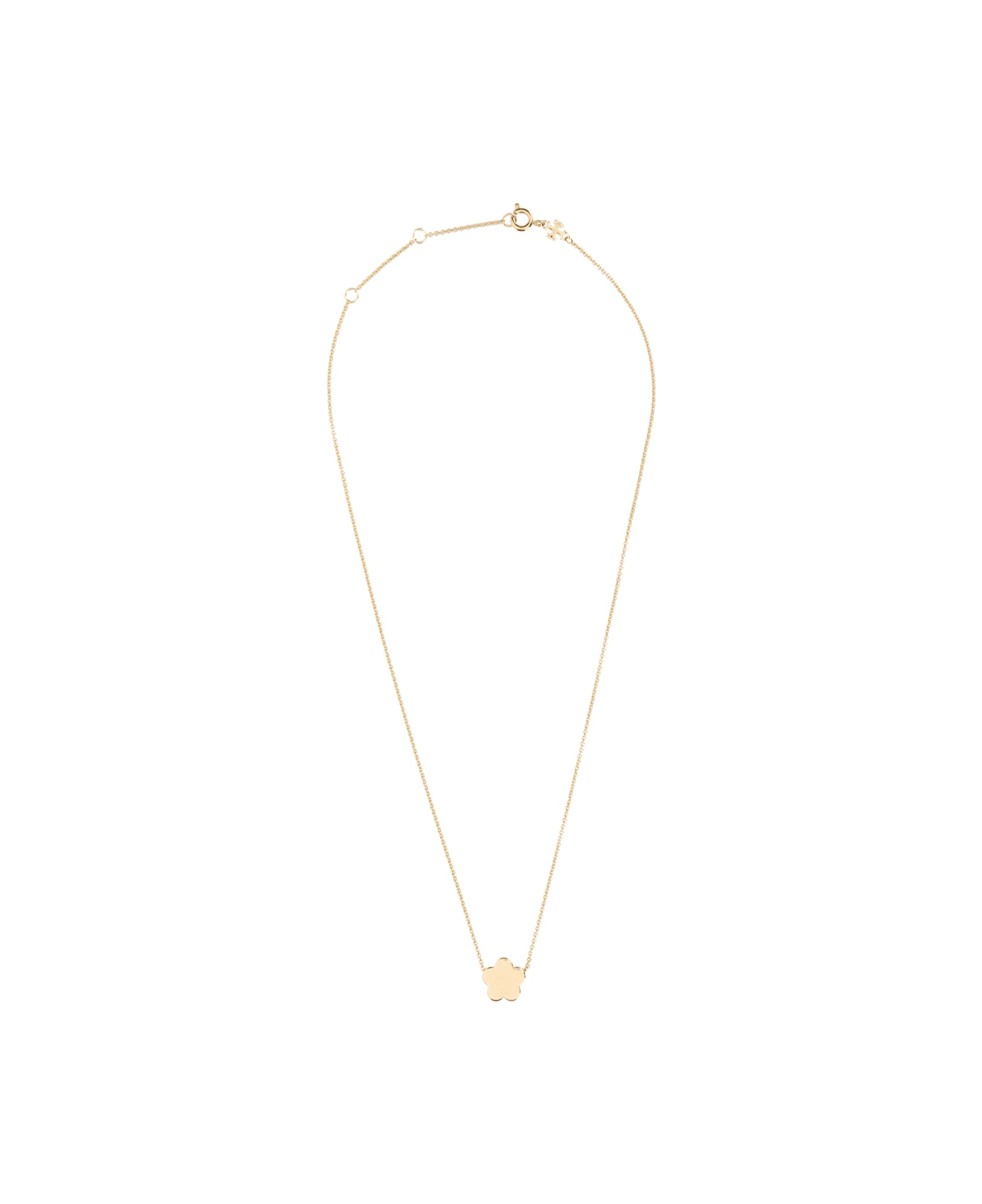 Tory Burch Kira Flower Necklace - GOLD