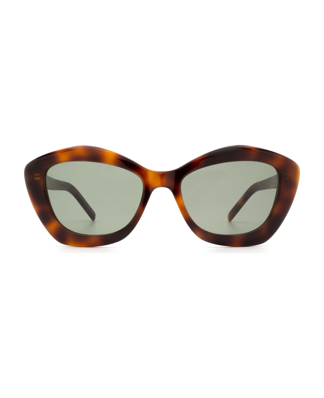 Saint Laurent Eyewear Sl 68 Havana Sunglasses - Havana