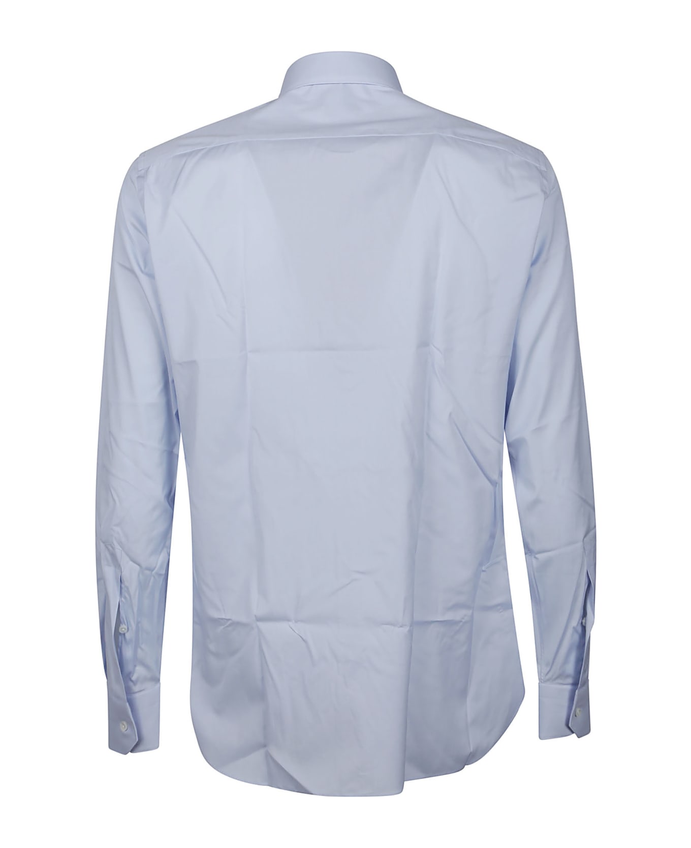 Zegna Long Sleeve Shirt - Azzurro