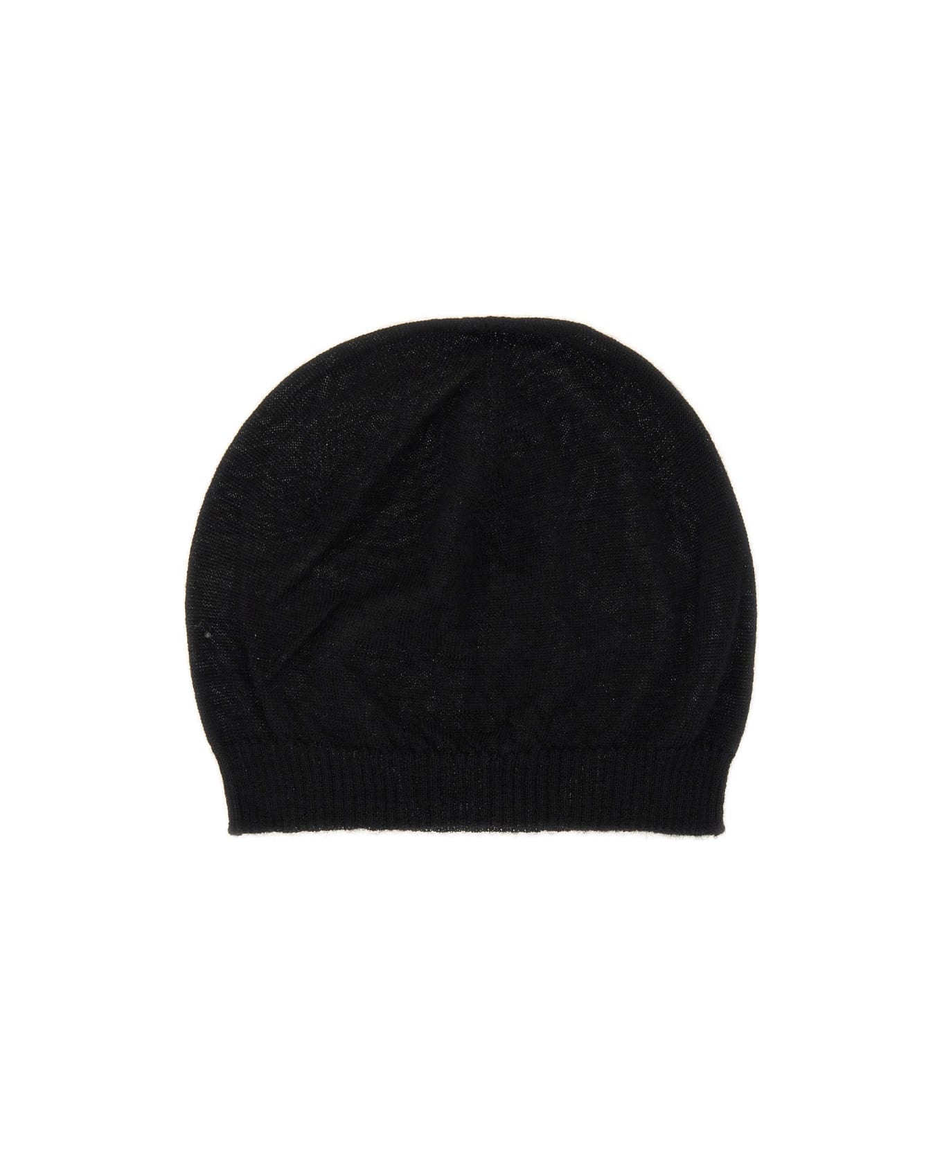 Rick Owens Cashmere Hat - BLACK