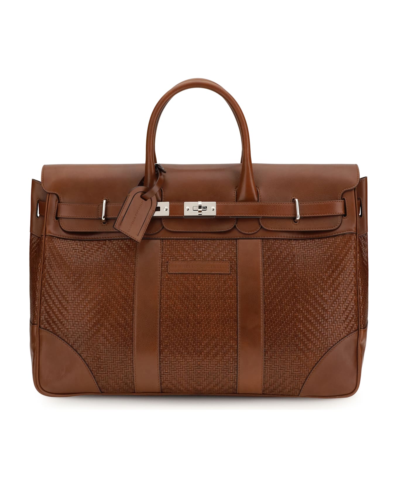 Brunello Cucinelli Leather Travel Bag