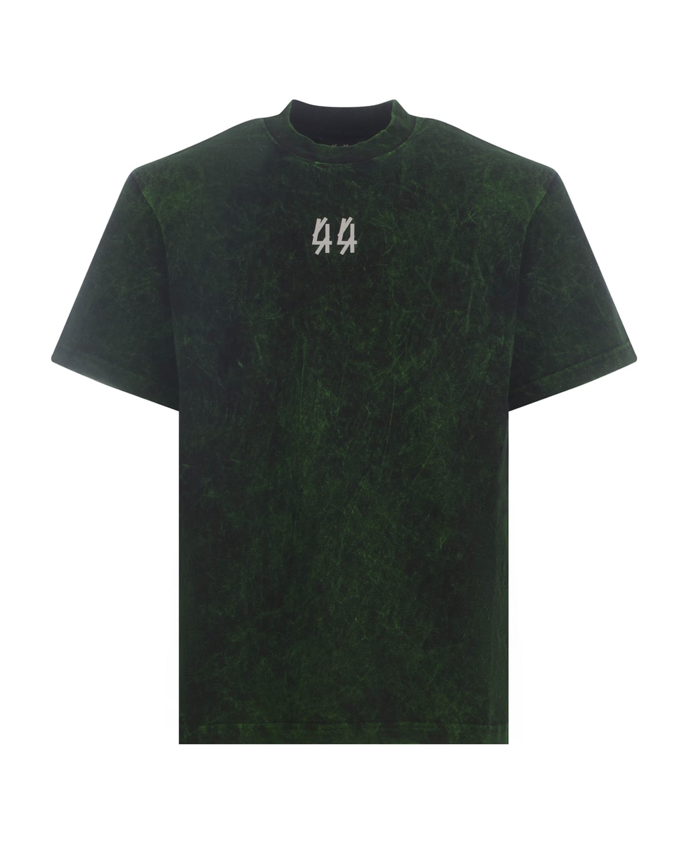 44 Label Group T-shirt 44 Label Group "t-solare" Made Of Cotton - Verde
