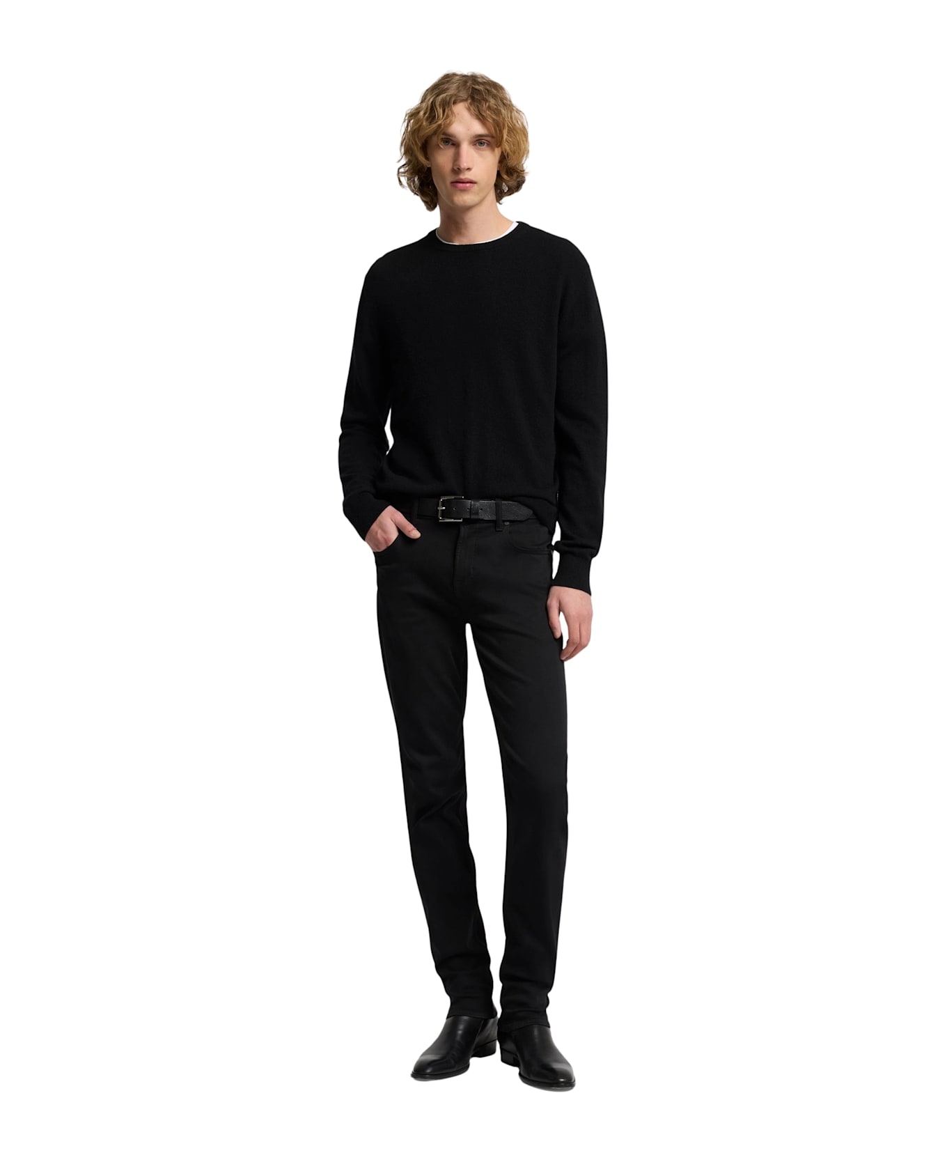 7 For All Mankind Slimmy Black - Black