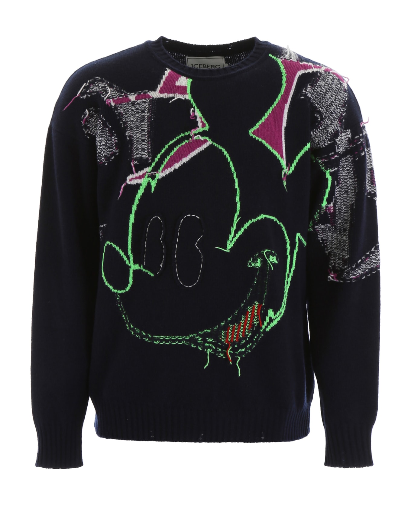 Iceberg Mickey Mouse Pullover italist