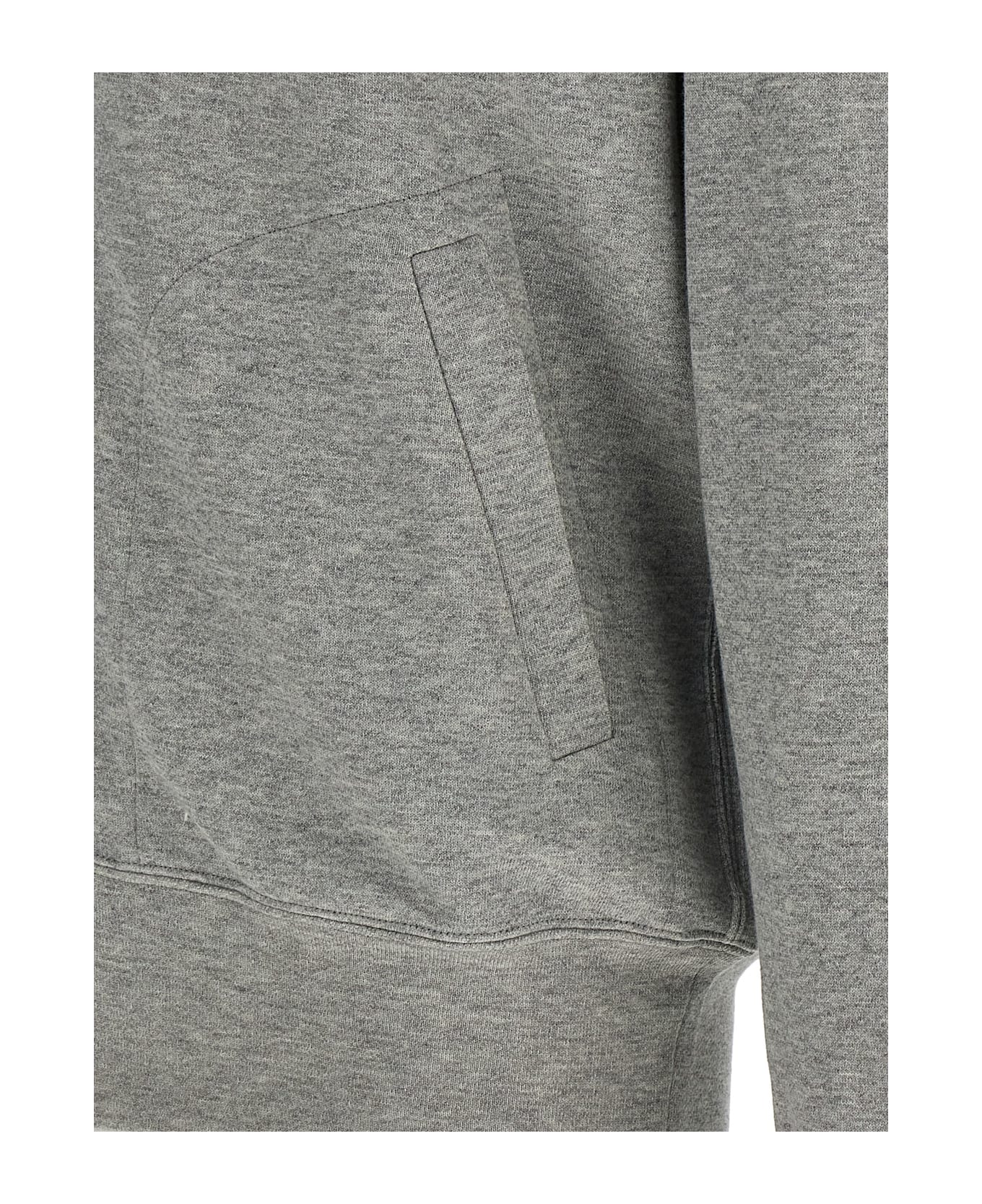 Comme des Garçons Play 
heart
 Hoodie - Gray