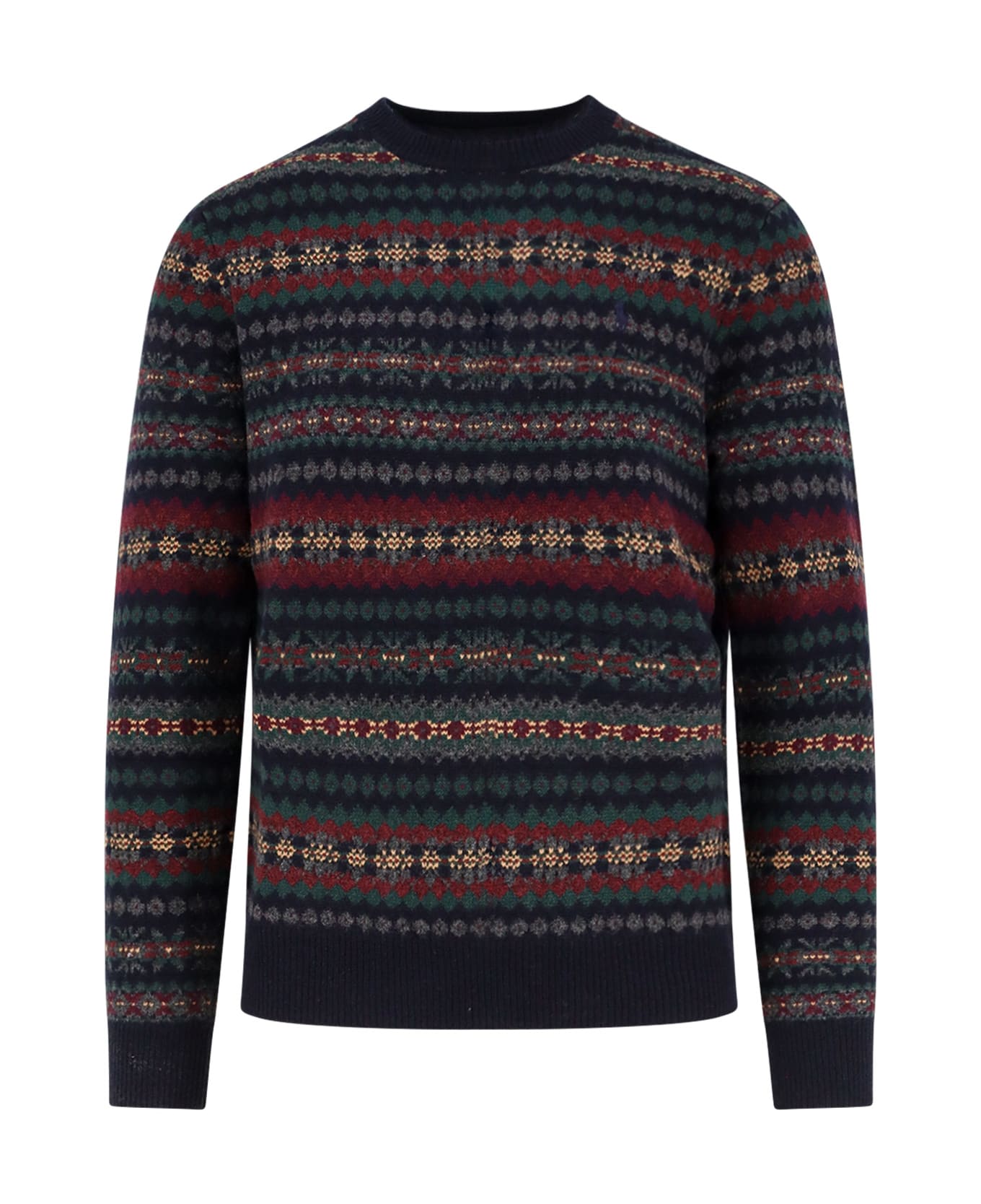 Polo Ralph Lauren Wool Sweater - NAVY COMBO