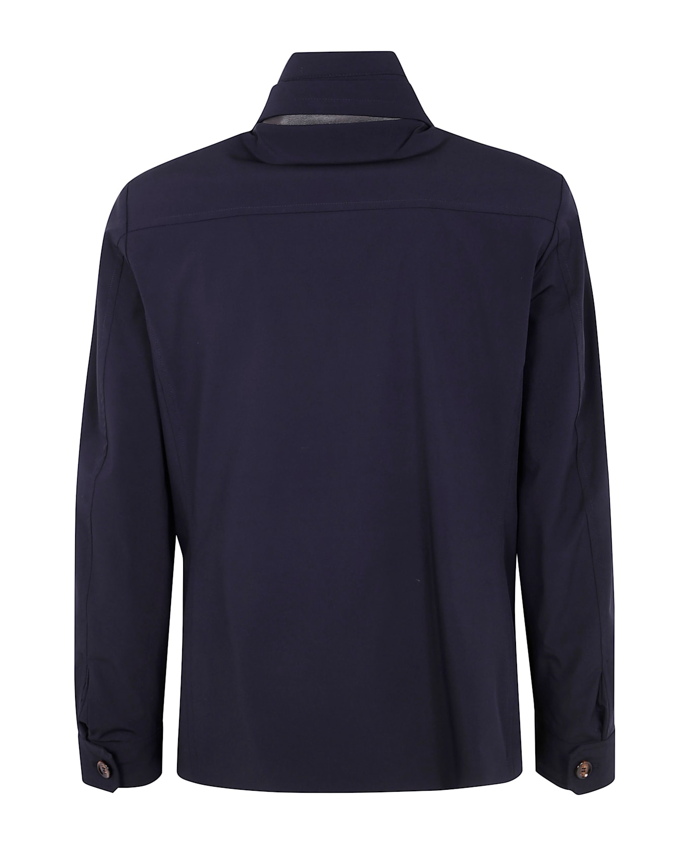 Moorer Volmer-kn Double-breasted Jacket - Dark Blue