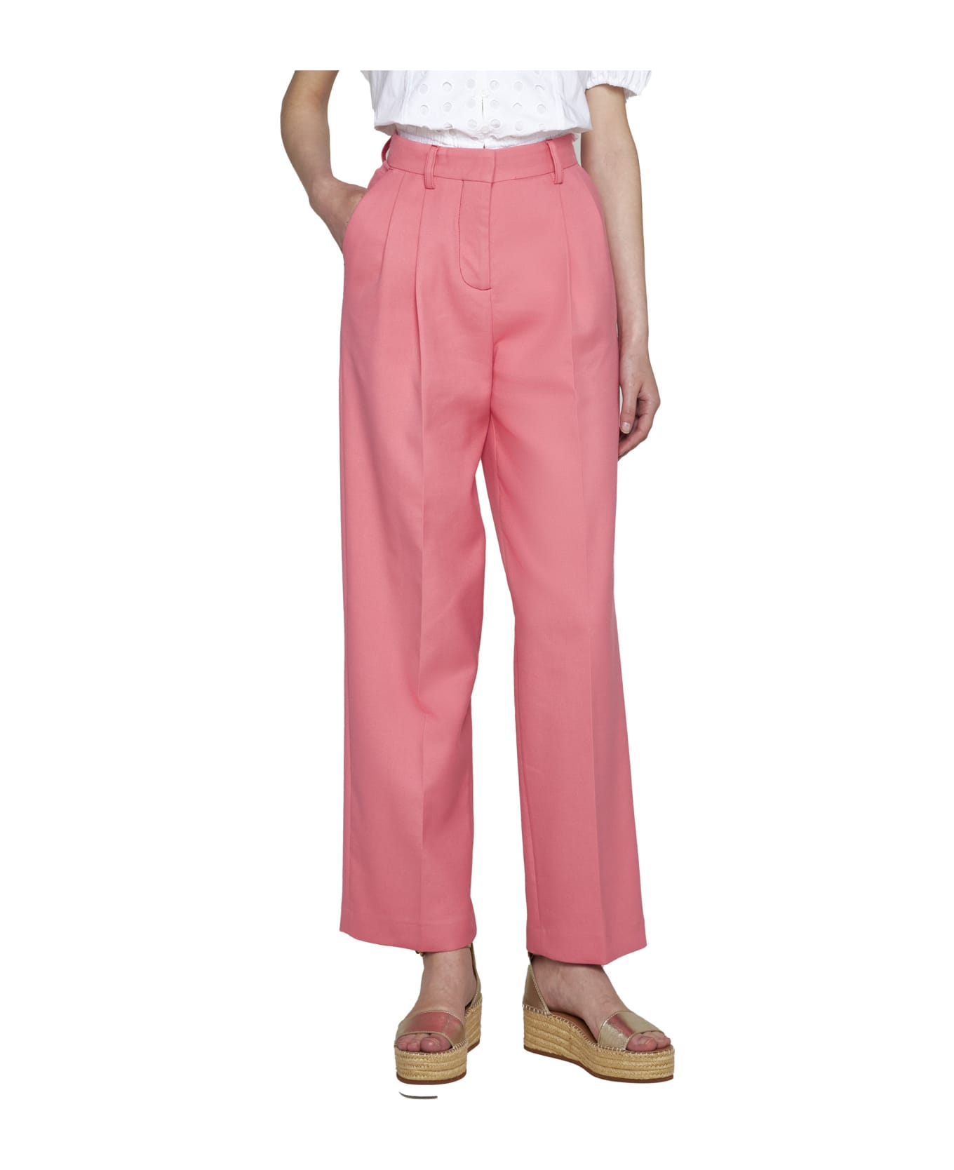 See by Chloé Pants - Sunset pink