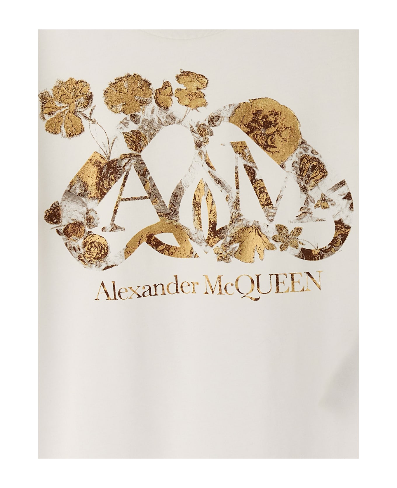 Alexander McQueen 'cut And Sew' T-shirt - White
