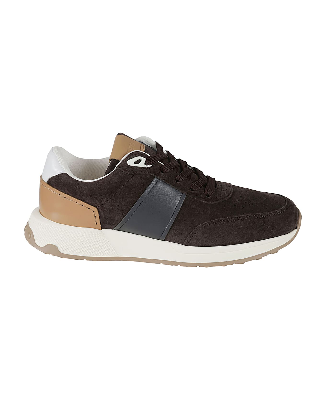 Tod's Running Mid Sneakers - mud