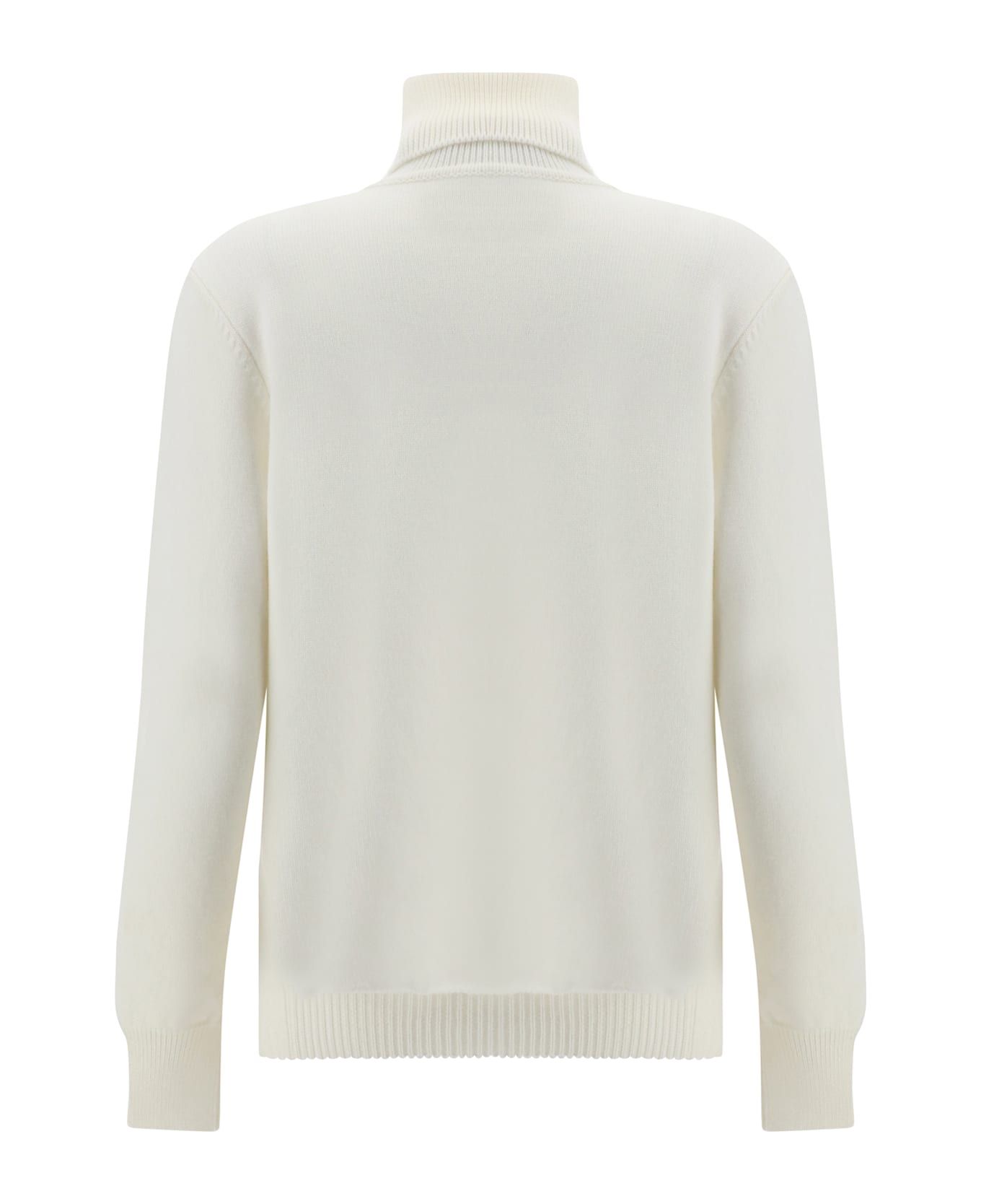 Alaia Turtleneck Sweater - Blanc Naturel