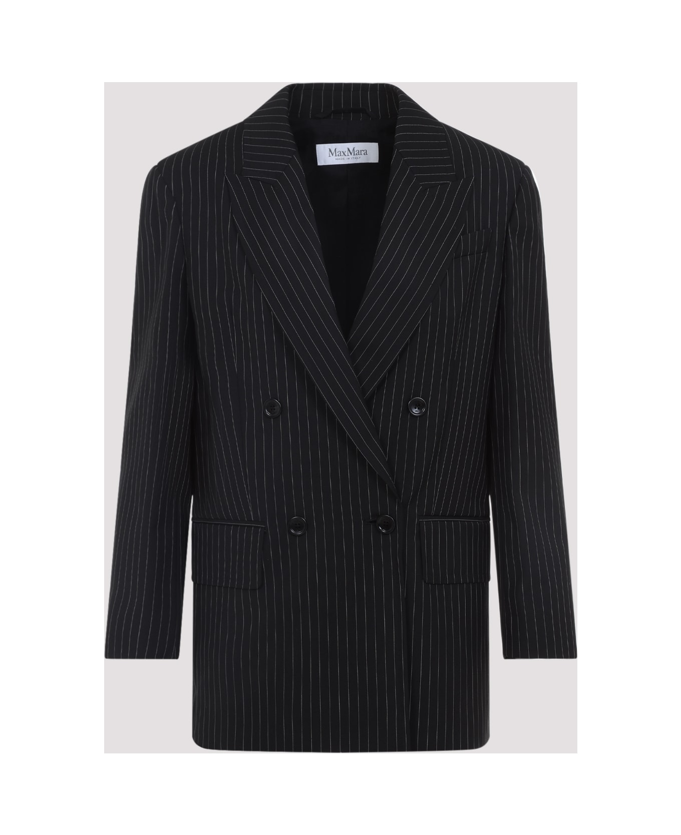 Max Mara Mattia Jacket - Nero Bianco