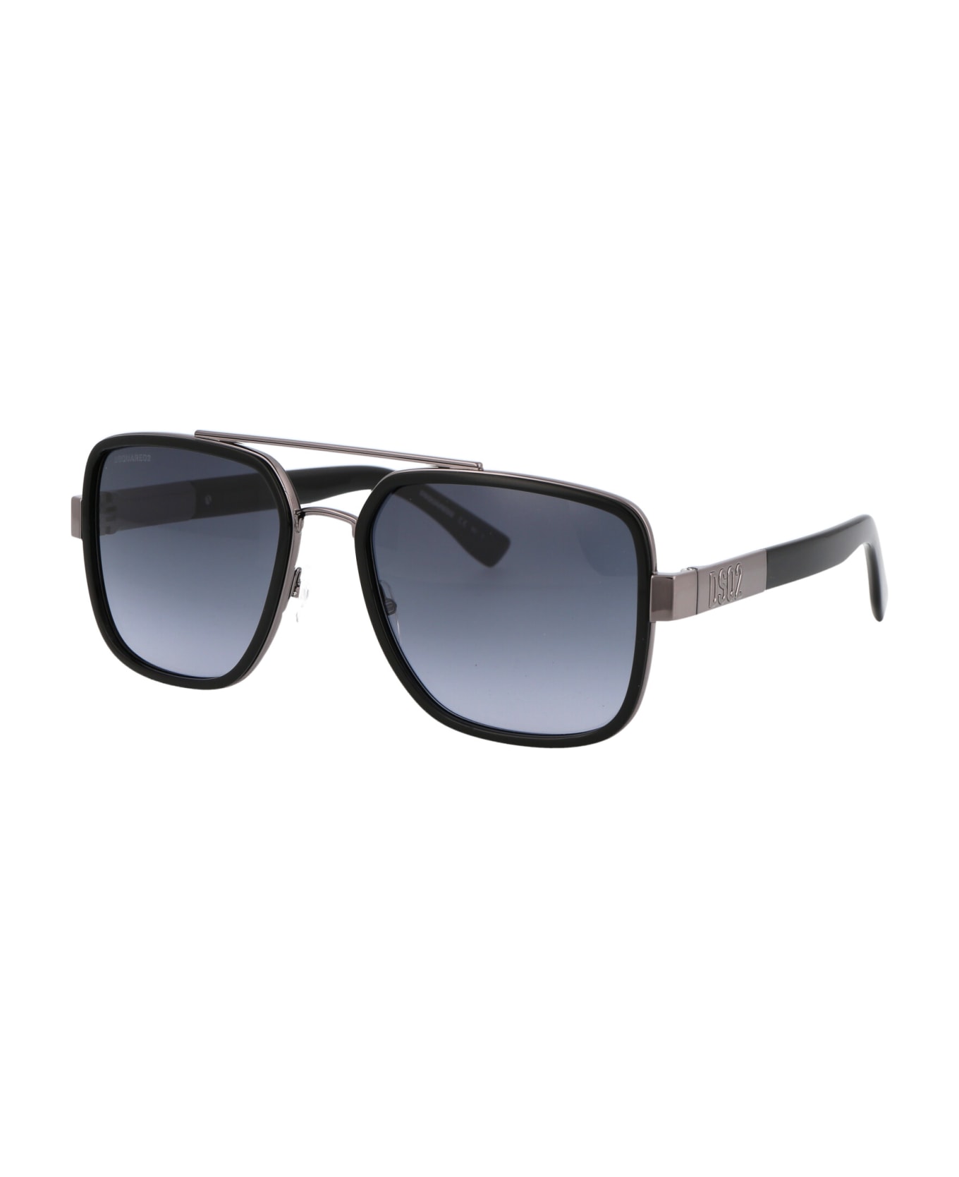 Dsquared2 Eyewear D2 0060/s Sunglasses - V819O DARK RUTHENIUM BLACK サングラス
