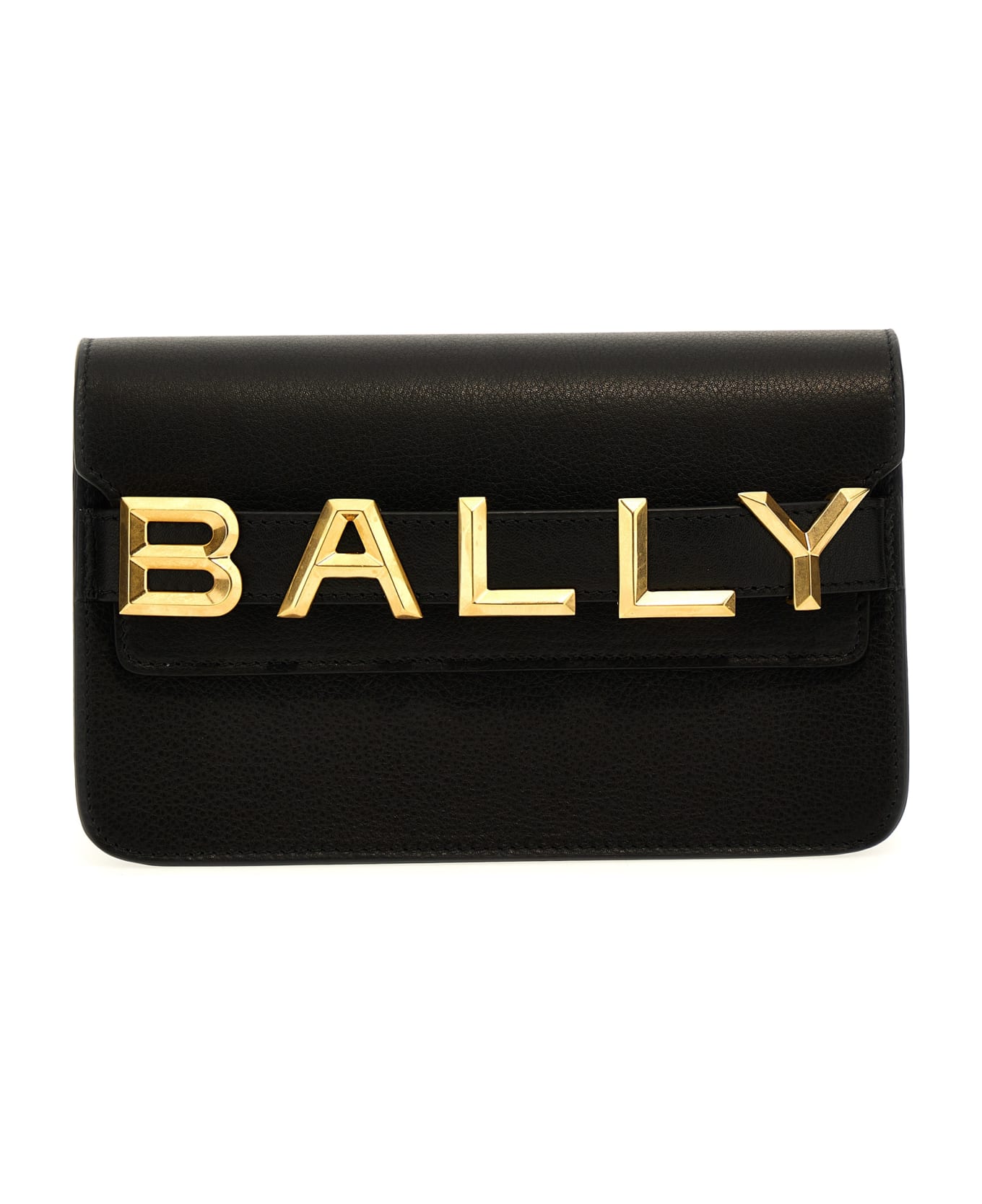 Bally Logo Crossbody Bag - Black クラッチバッグ