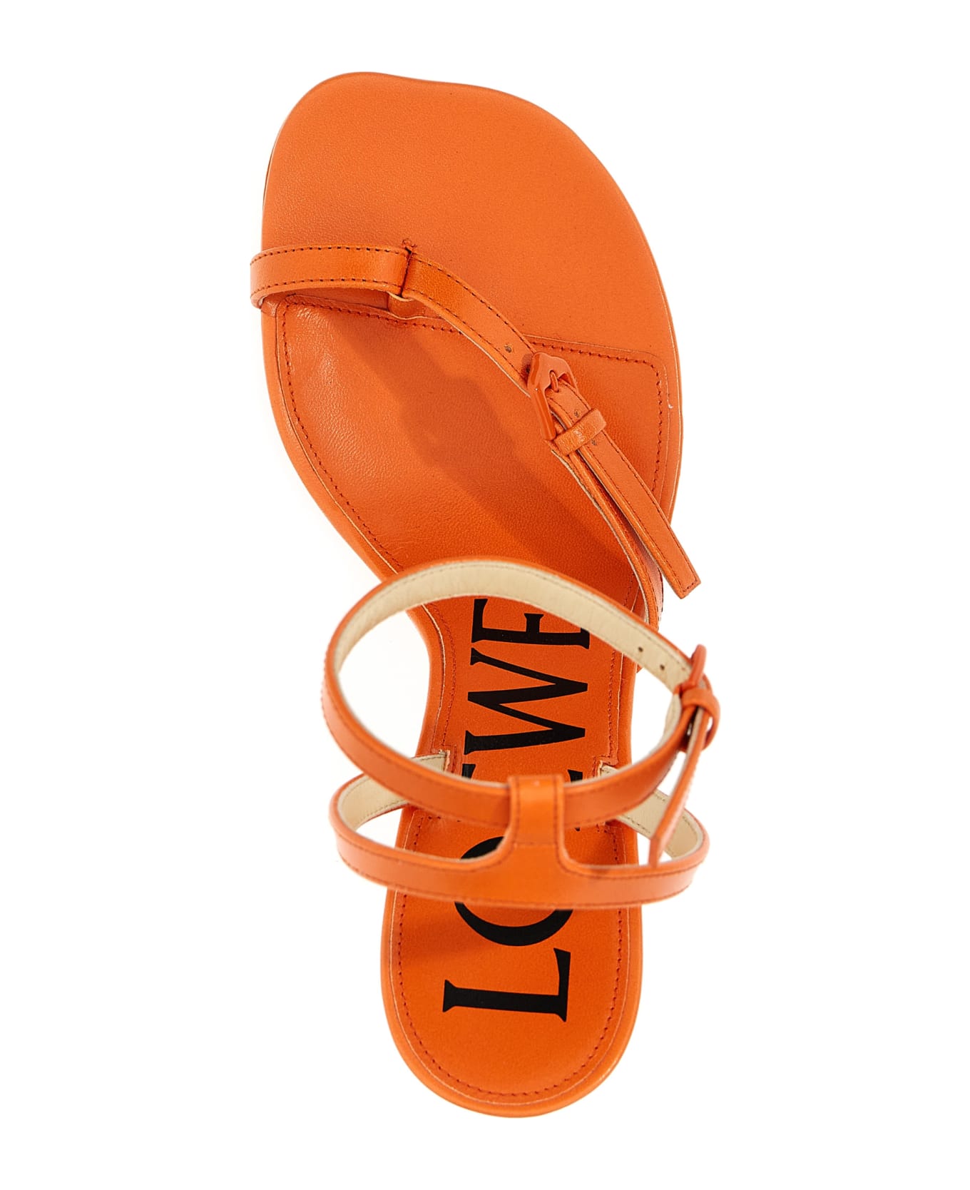 Loewe 'petal' Capsule Paula's Ibiza Sandals - Orange サンダル