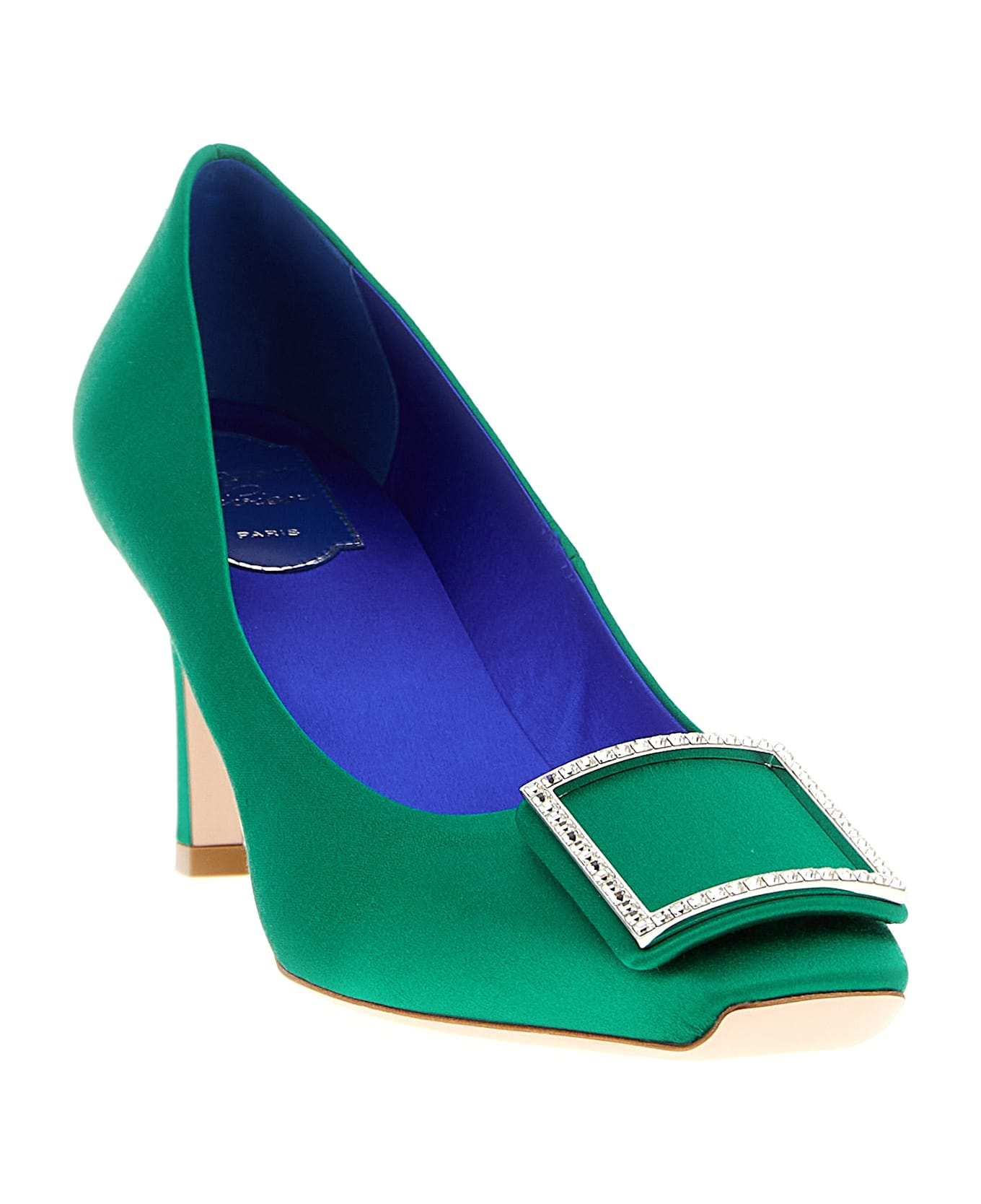 Roger Vivier 'trompette' Pumps - Green