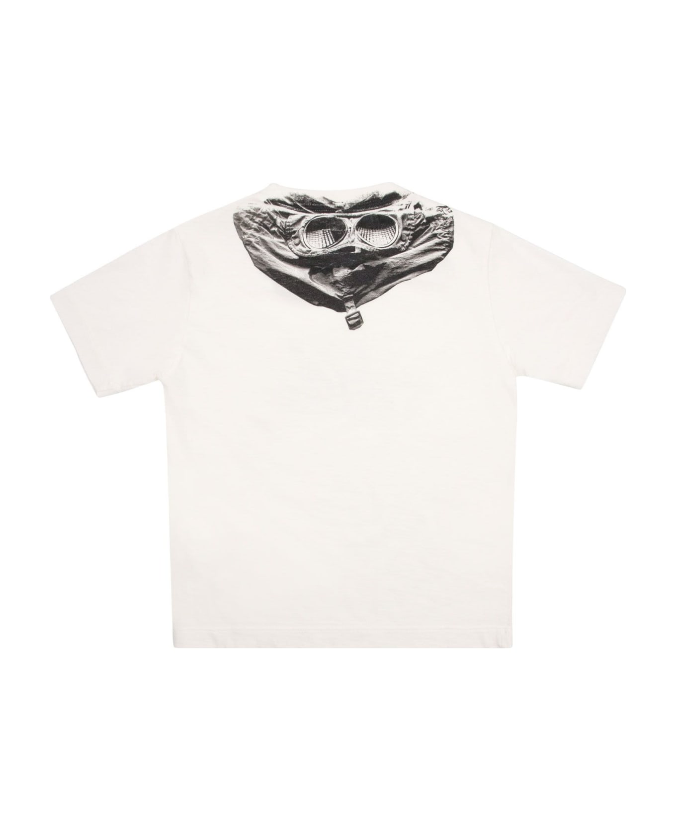 C.P. Company U16 - Jersey Logo T-shirt - White Tシャツ＆ポロシャツ