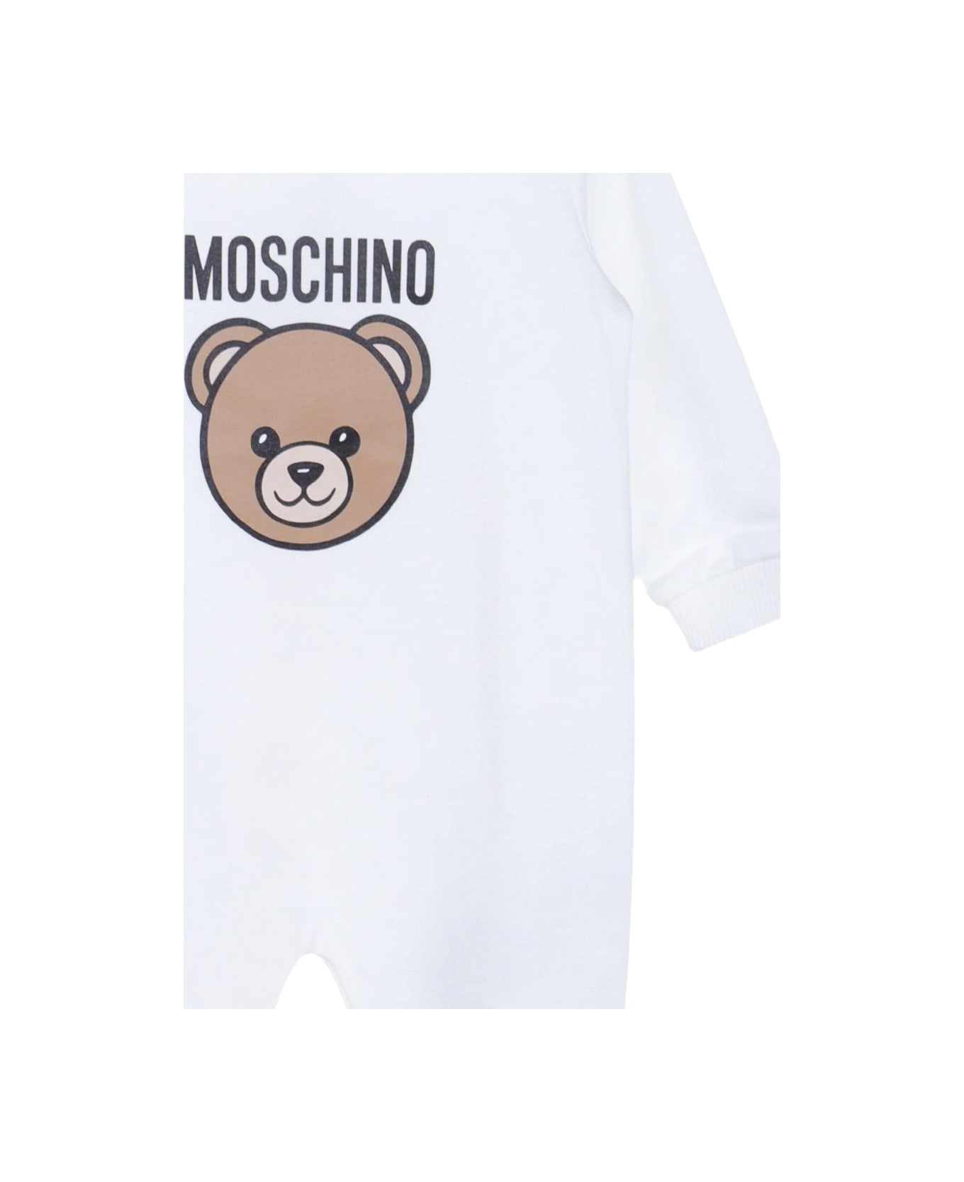Moschino Bodysuit Hat And Gag Set - WHITE