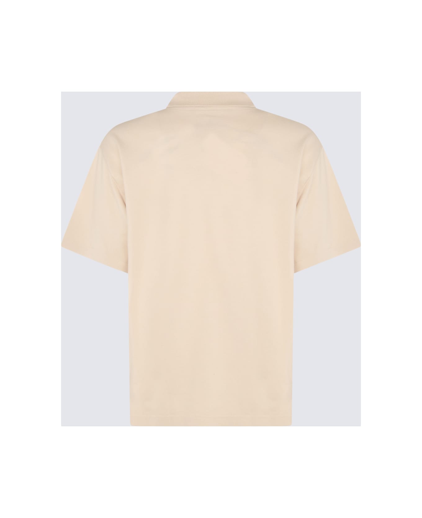 Maison Kitsuné Beige Cotton Polo Shirt - PAPER