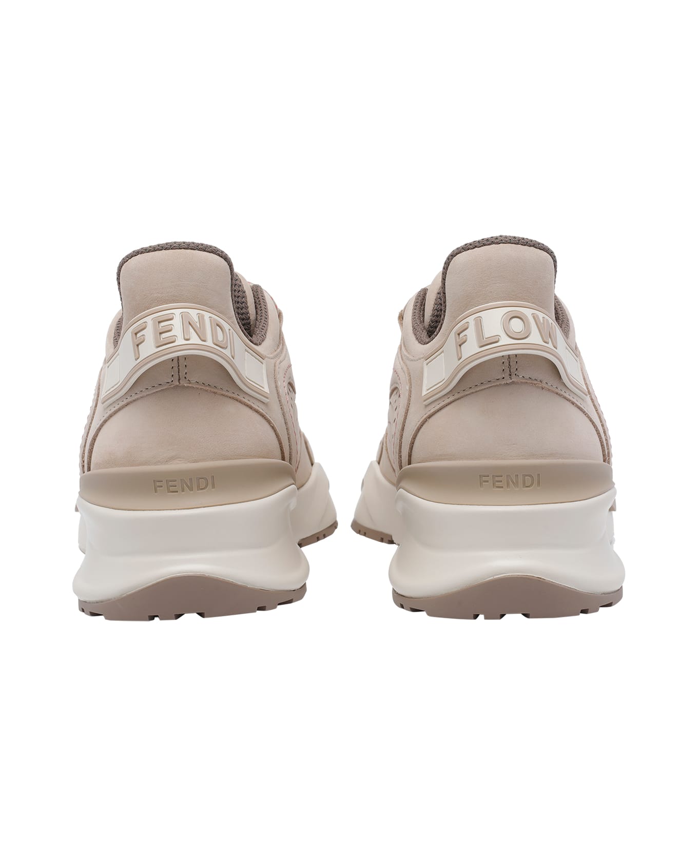 Fendi Flow Sneakers - Beige