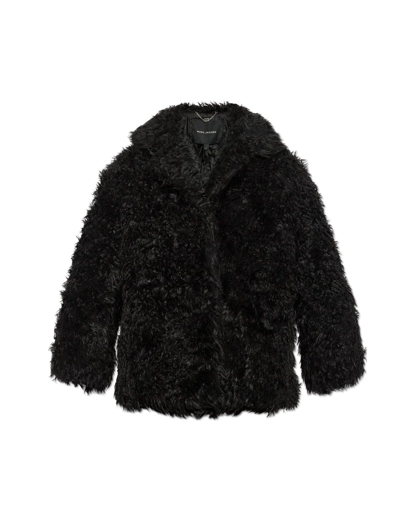 Marc Jacobs The Shaggy Faux Fur Lady Jacket - Black