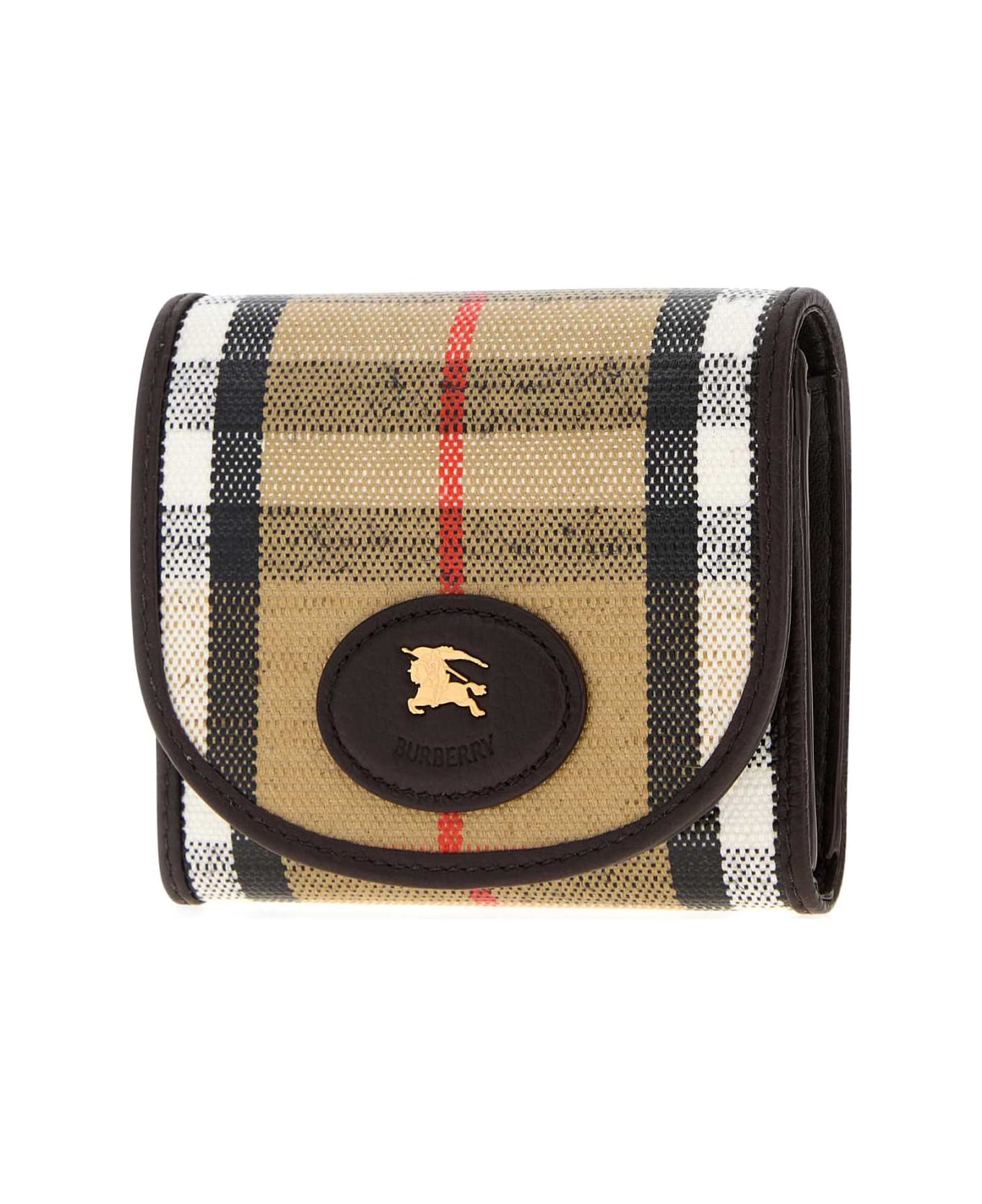 Burberry Printed Canvas Wallet - SANDIPCHECK