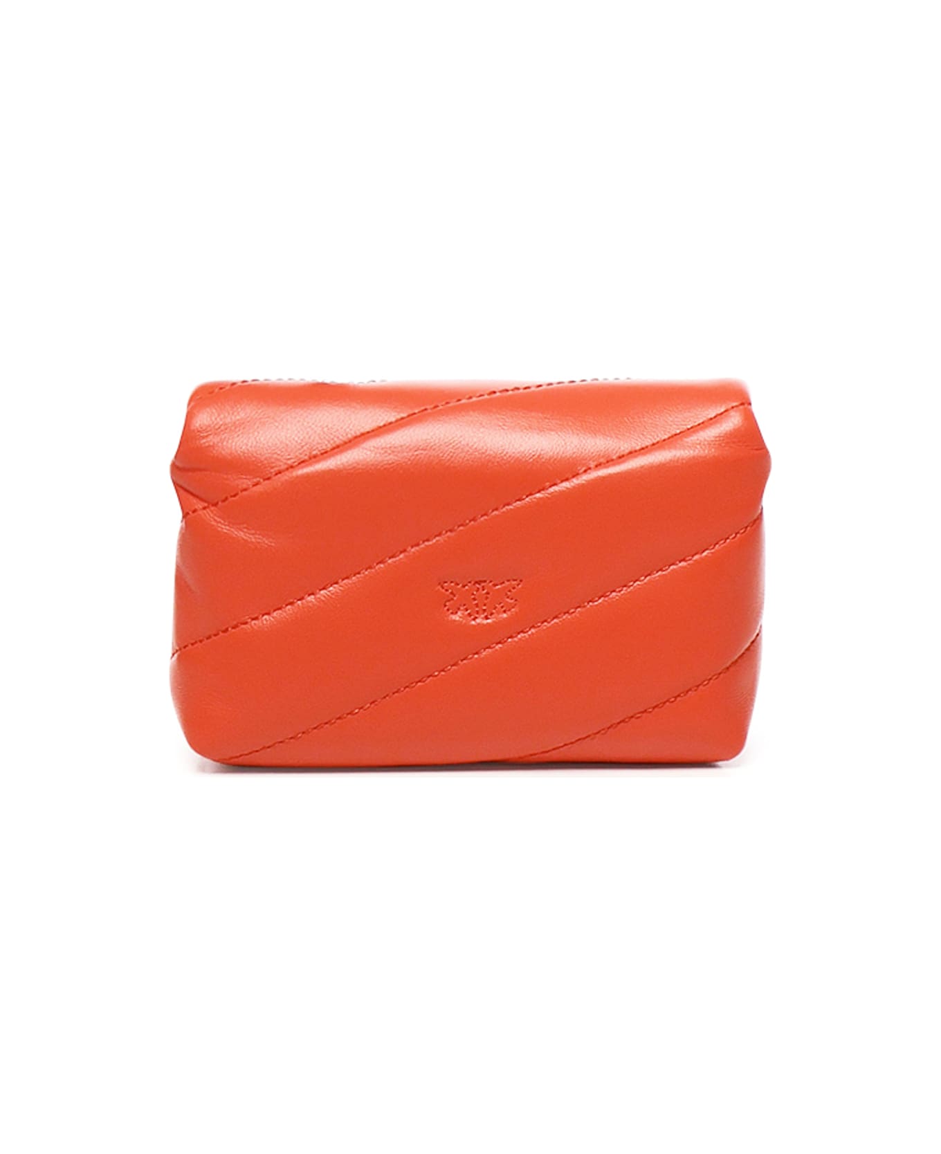 Pinko Baby Love Puff Maxi Quilt Bag - Orange