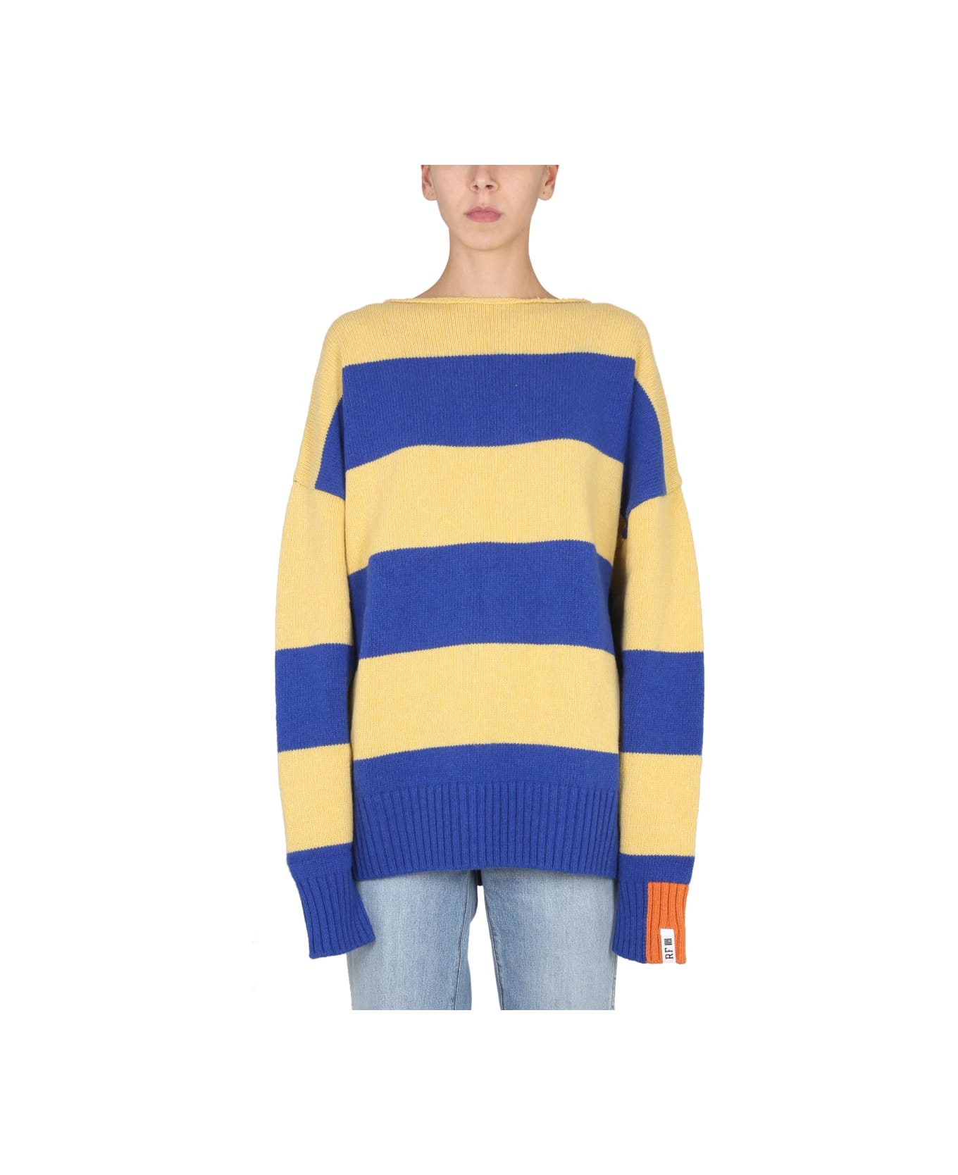 Right For Striped Shirt - YELLOW