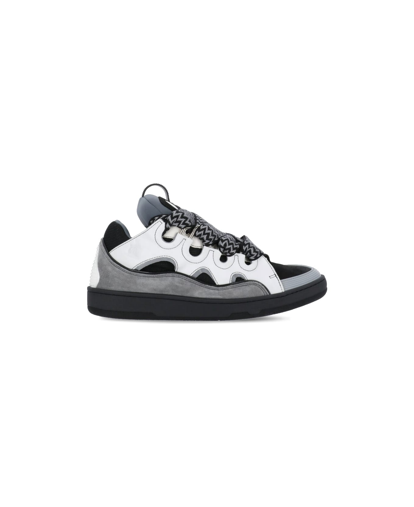 Lanvin Curb Sneakers - White Anthracite