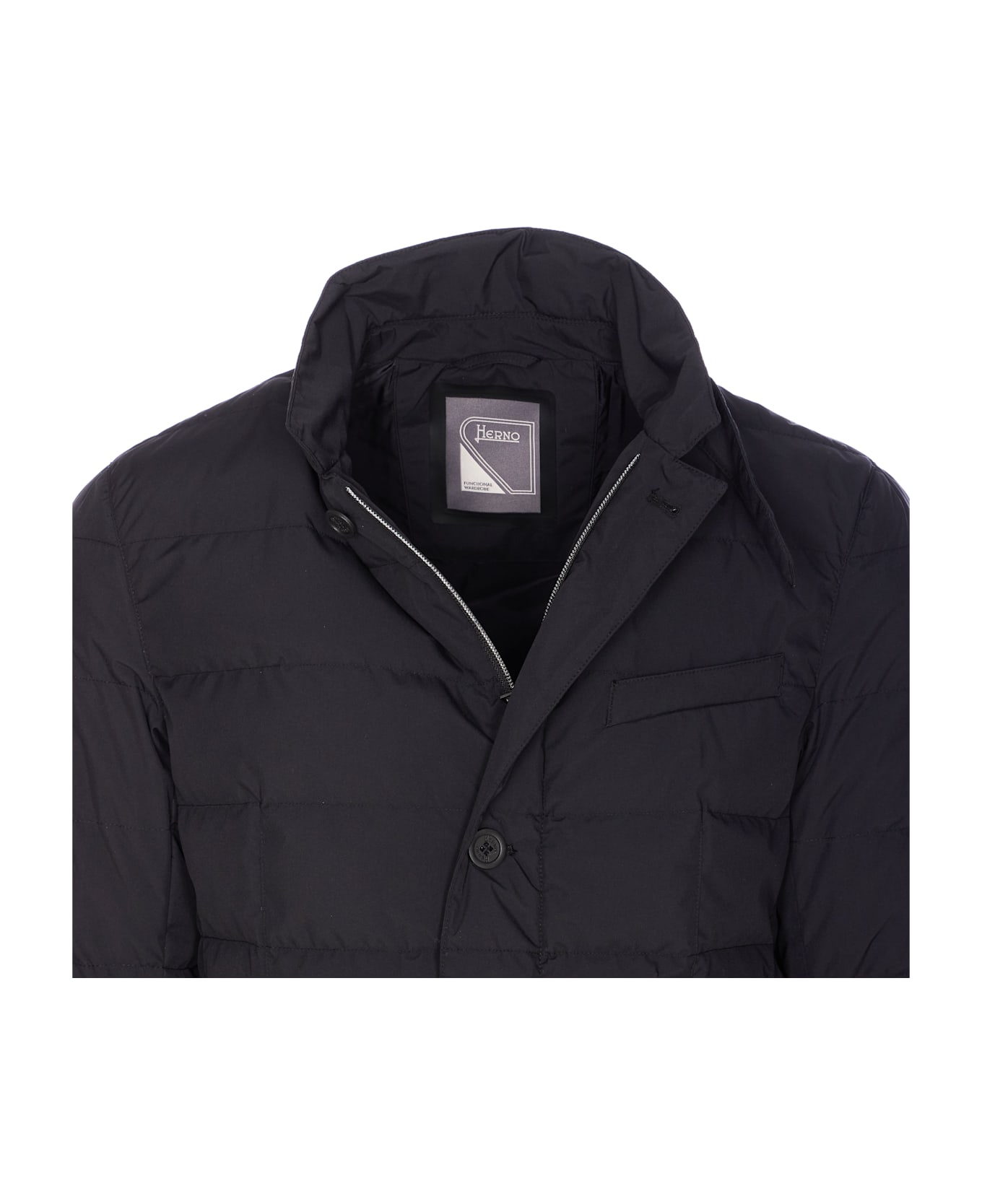 Herno Blazer Down Jacket - Black