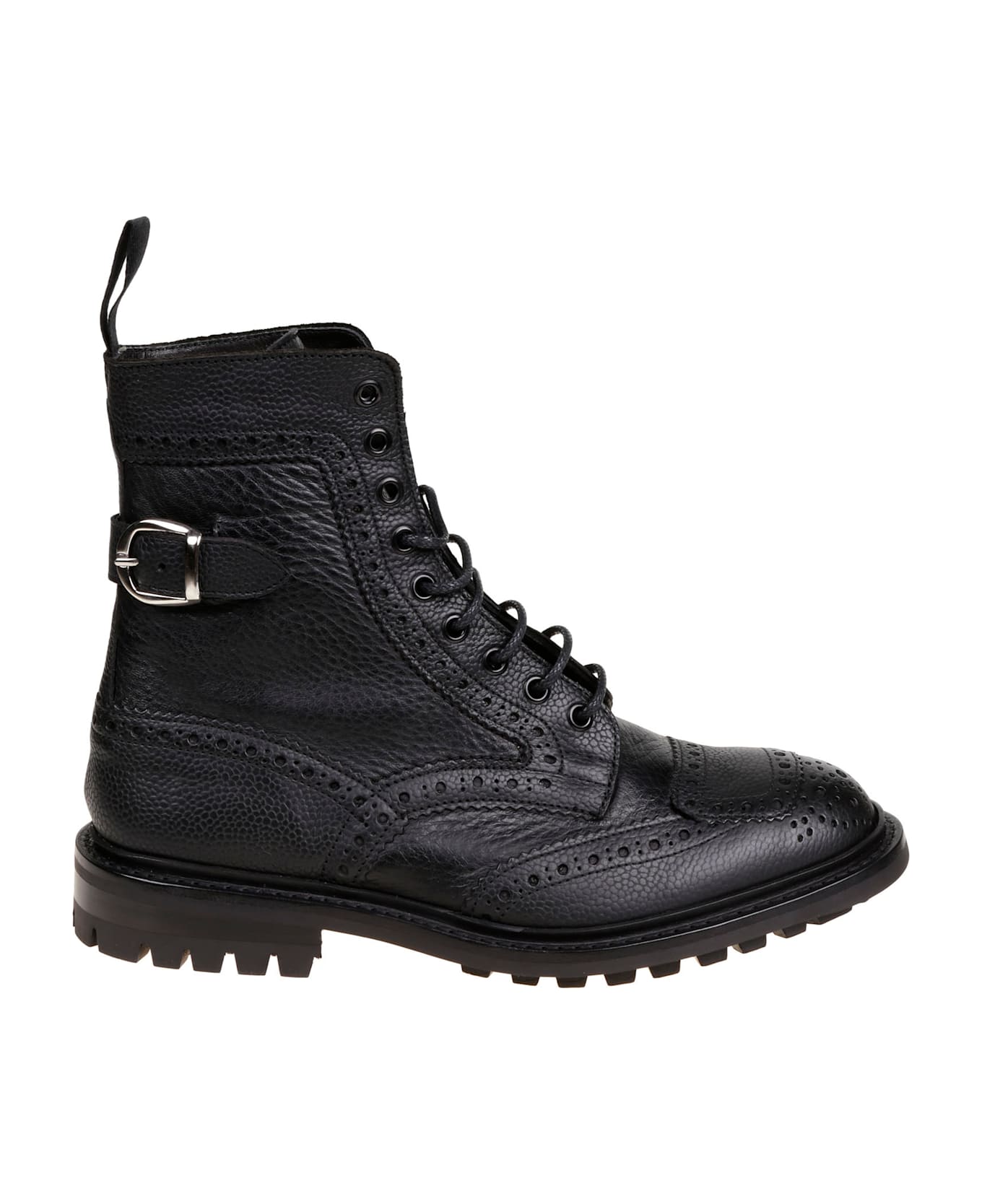 Tricker's Sheene Black Commando - Black