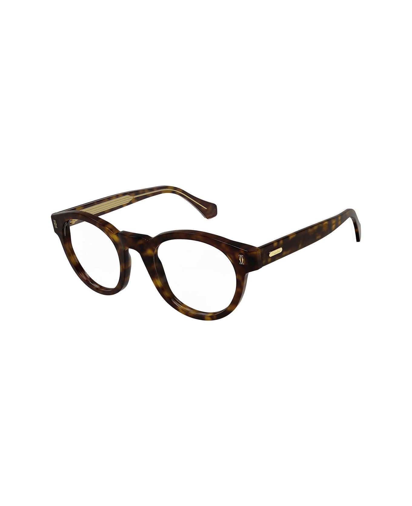 Cartier Eyewear 11n74c20a - - Cartier Glasses - Marrone アイウェア