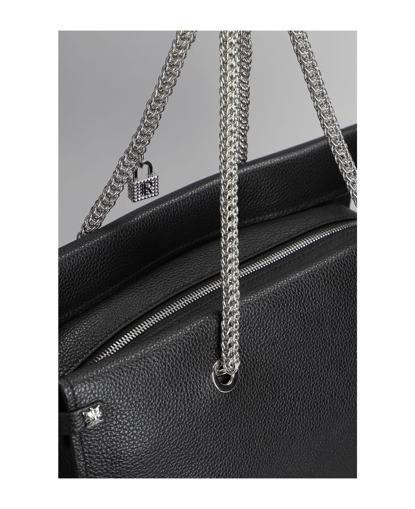 JOHN RICHMOND SHOULDER BAG NEW Black Cotton Nylon ref.104147