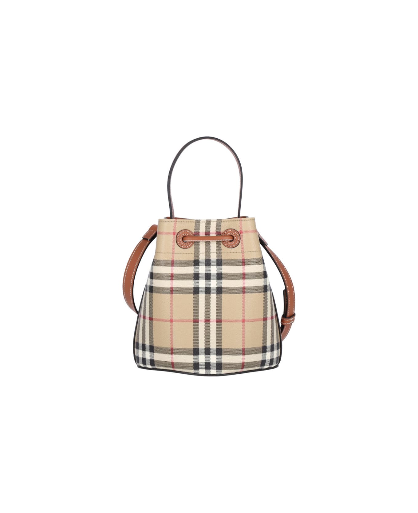 Burberry 
check
 Mini Bag - VNTGCHKBRIARBROWN