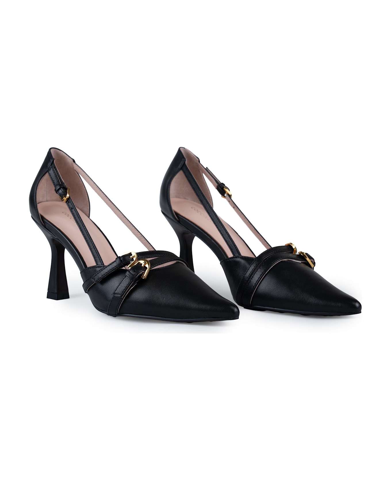 Coccinelle Fernanda Leather Pumps - Black