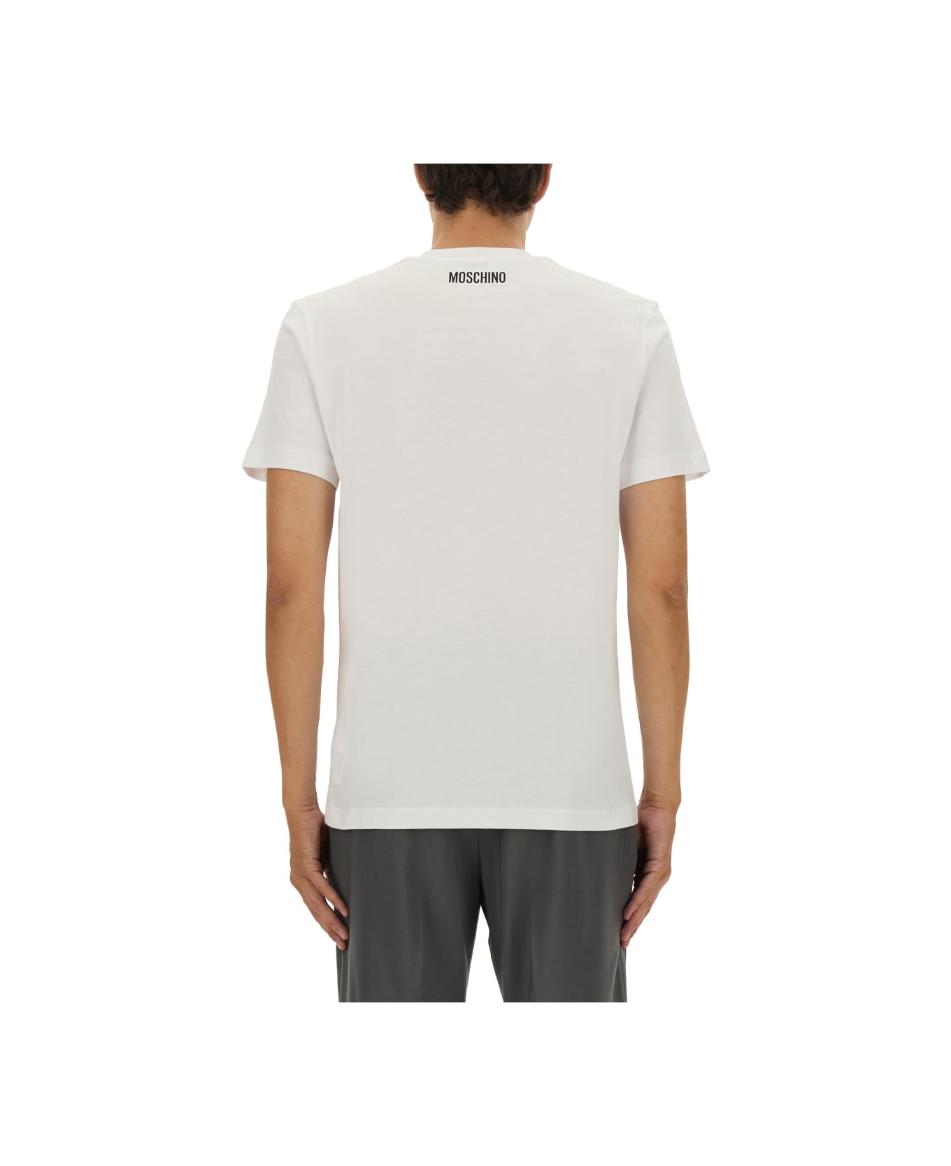 Moschino T-shirt With Logo - WHITE