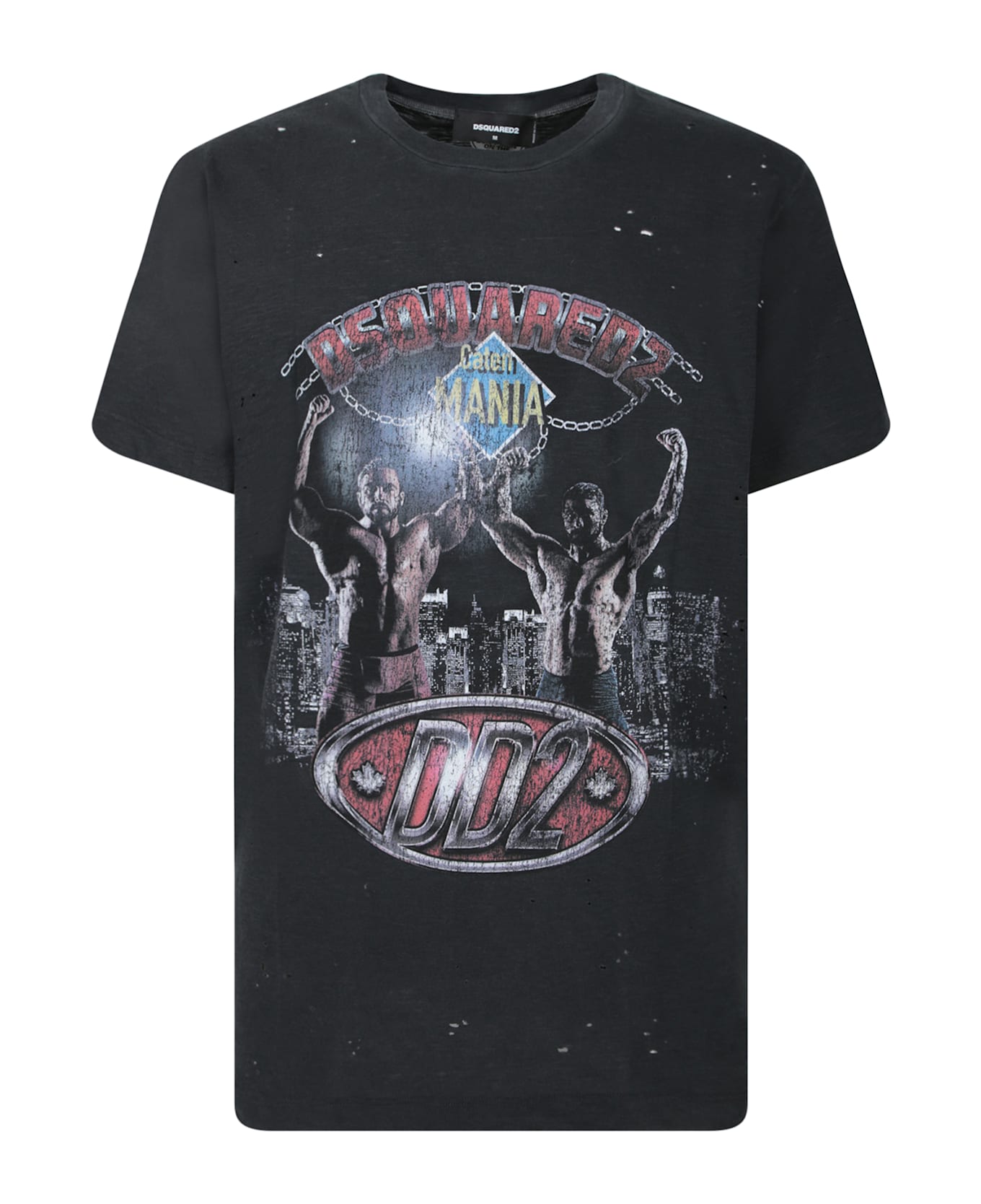 Dsquared2 Cigarette Fit Grey T-shirt - Grey