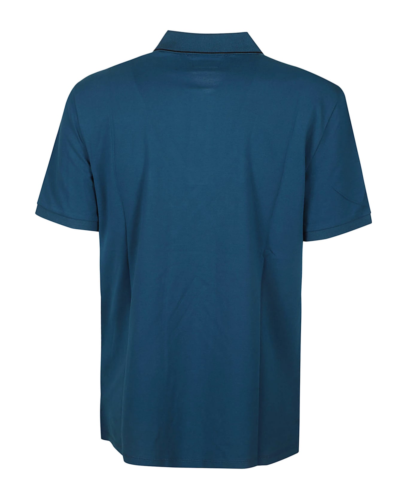 C.P. Company Stretch Piquet Polo Shirt - INK BLUE