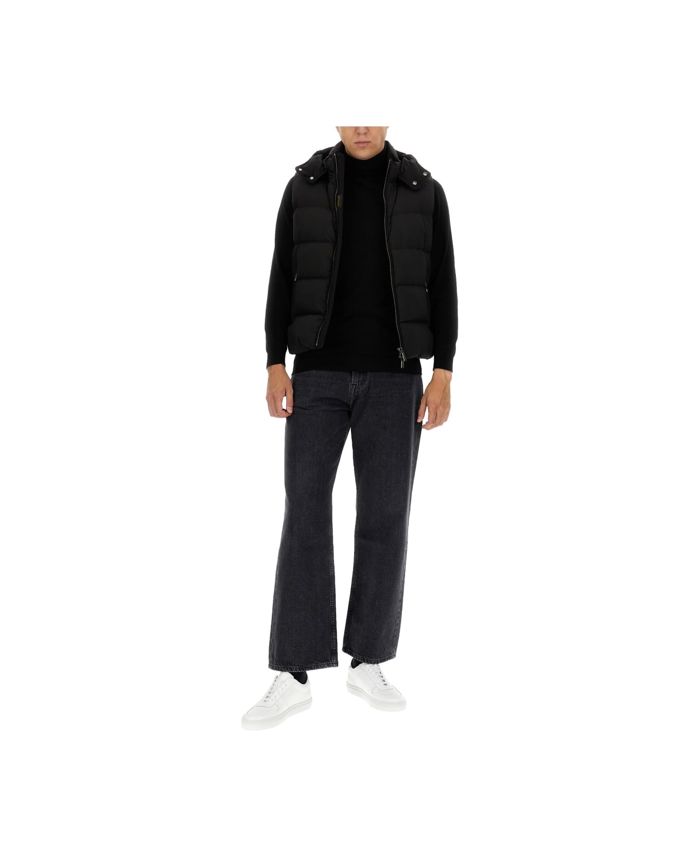 Moorer Fire-skt Vest. - BLACK