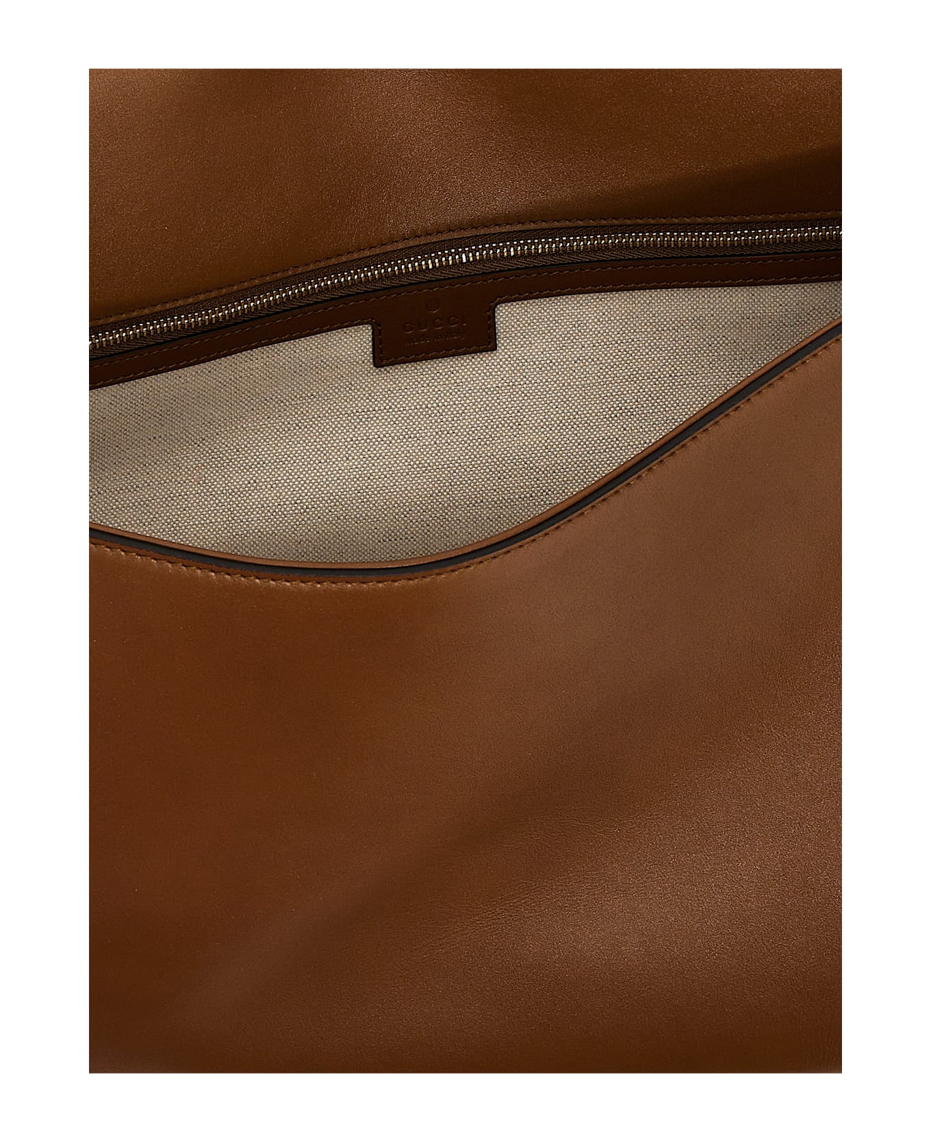 Gucci 'gucci Blondie' Large Handbag - Brown