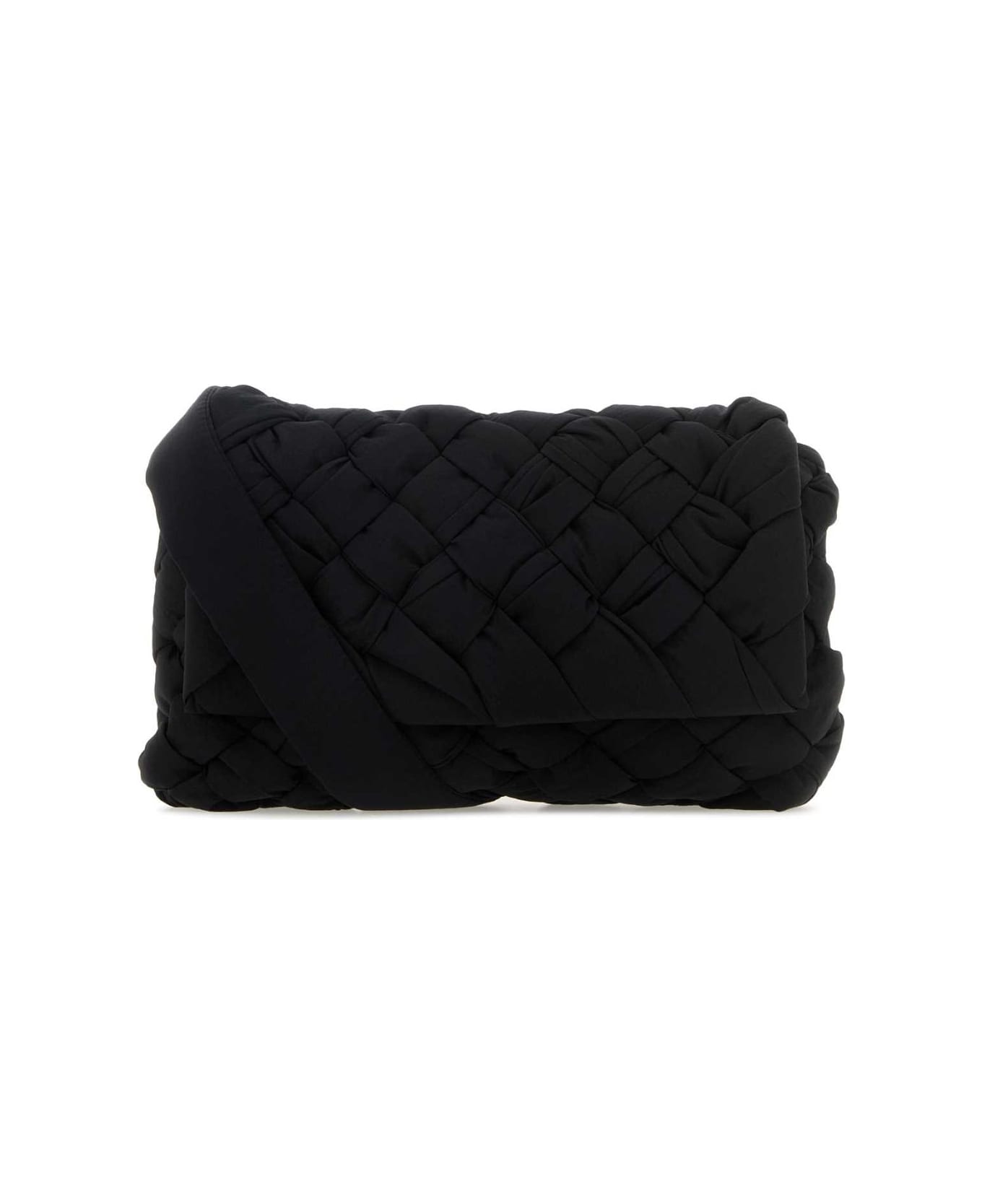 Bottega Veneta Rumple Small Messenger Bag - Nero