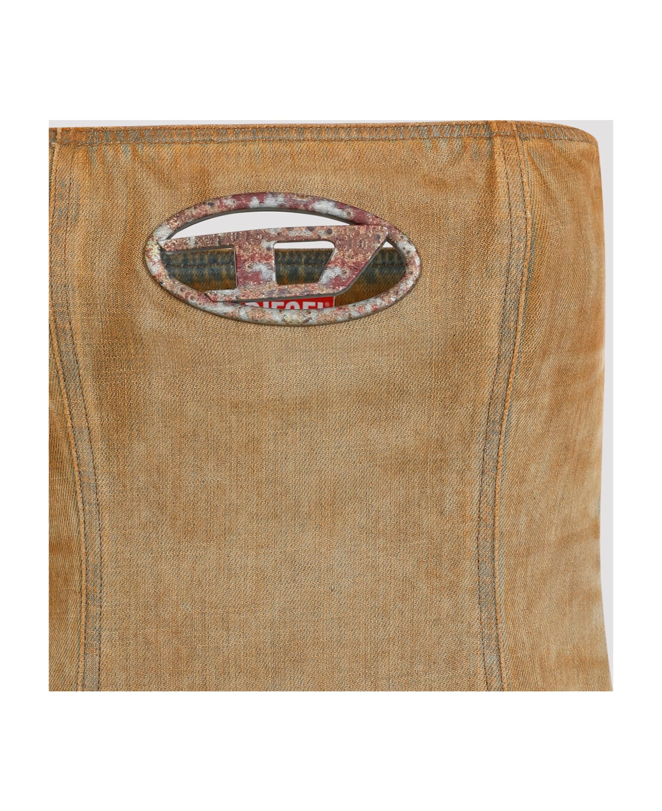 Diesel De-vildress-fsf Midi Dress - Denim