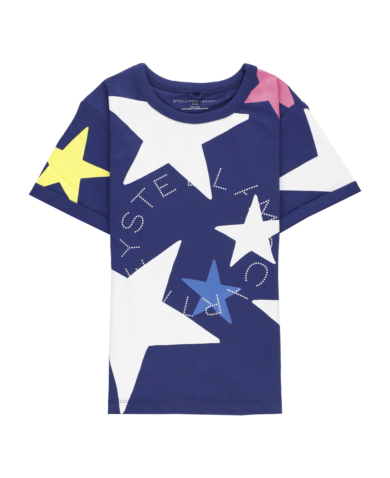 Stella McCartney T-shirt With Logo - Blue