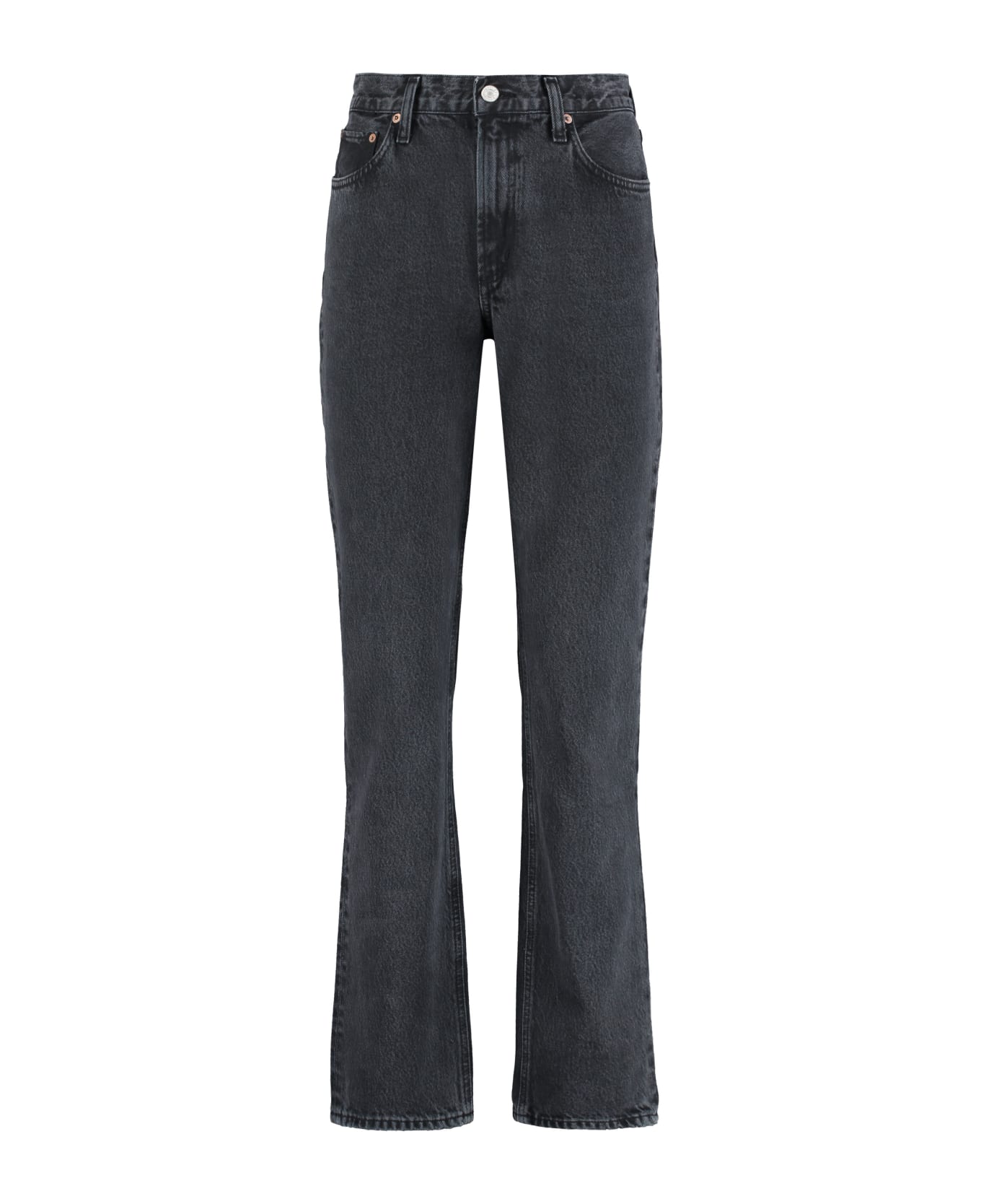 AGOLDE Lyle Slim Fit Jeans - black