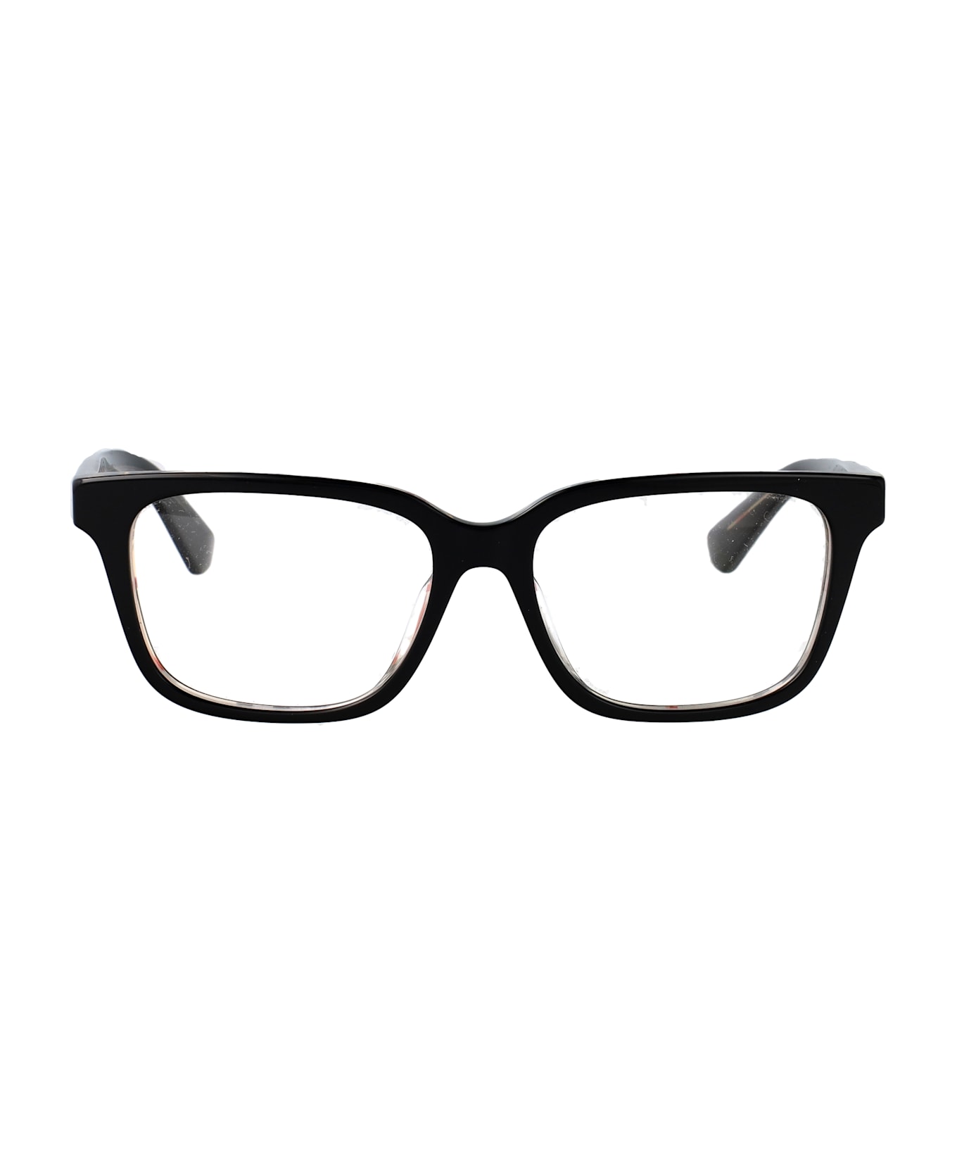 Burberry Eyewear 0be2425d Glasses - 4121 TOP BLACK ON VINTAGE CHECK