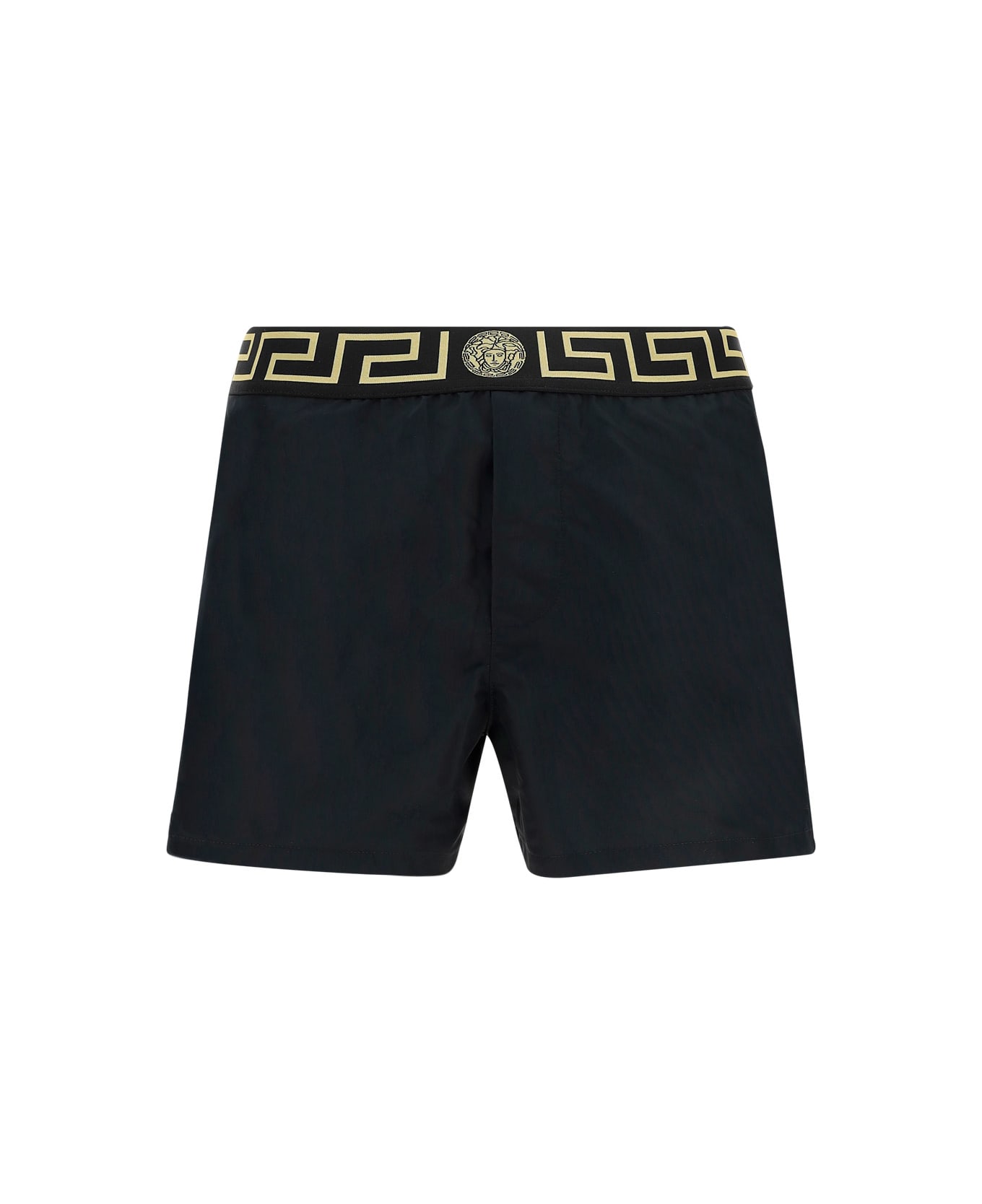 Versace Swimwear - G Black Gold Greek Key