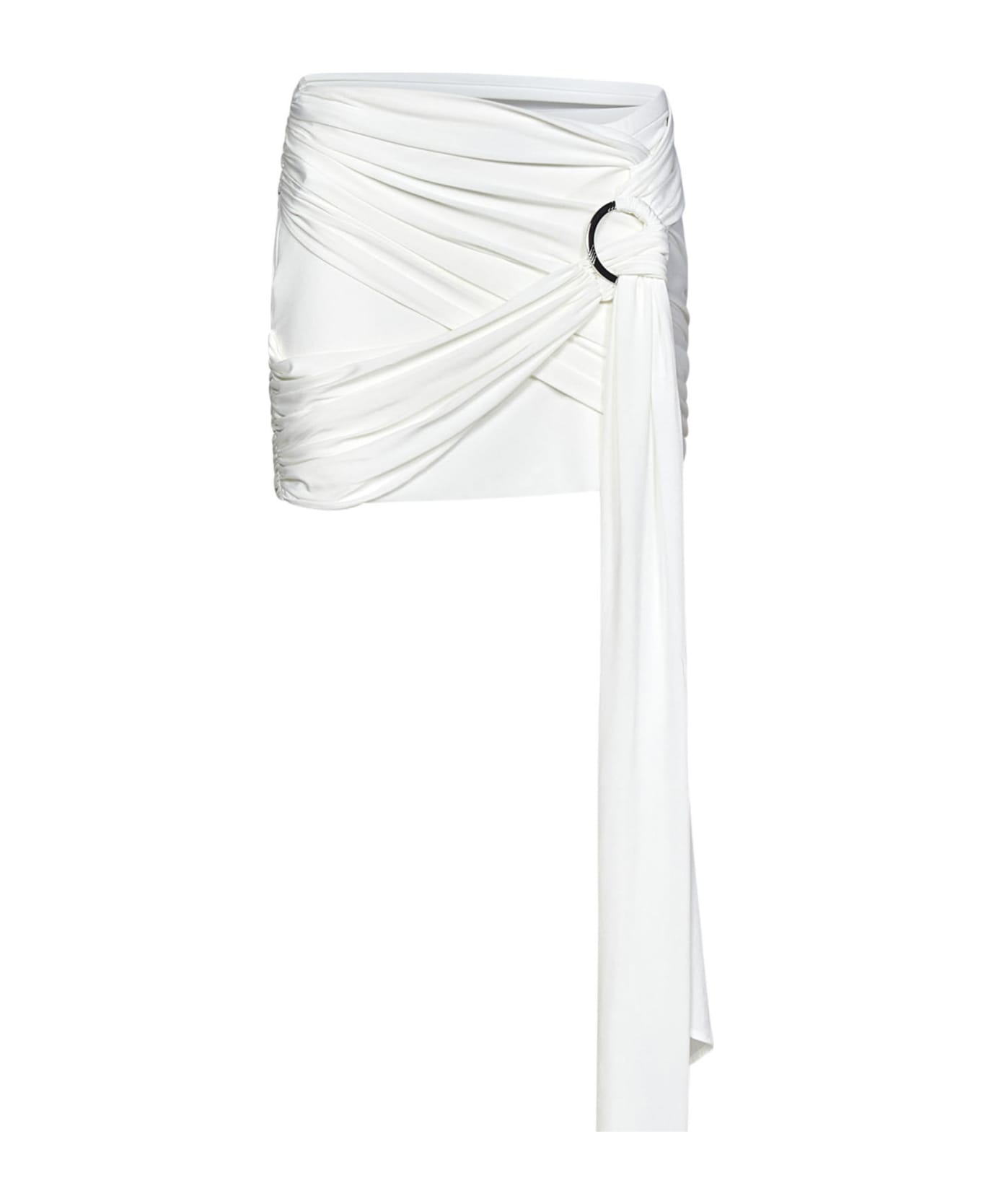 The Attico ''fran'' Mini Skirt - White