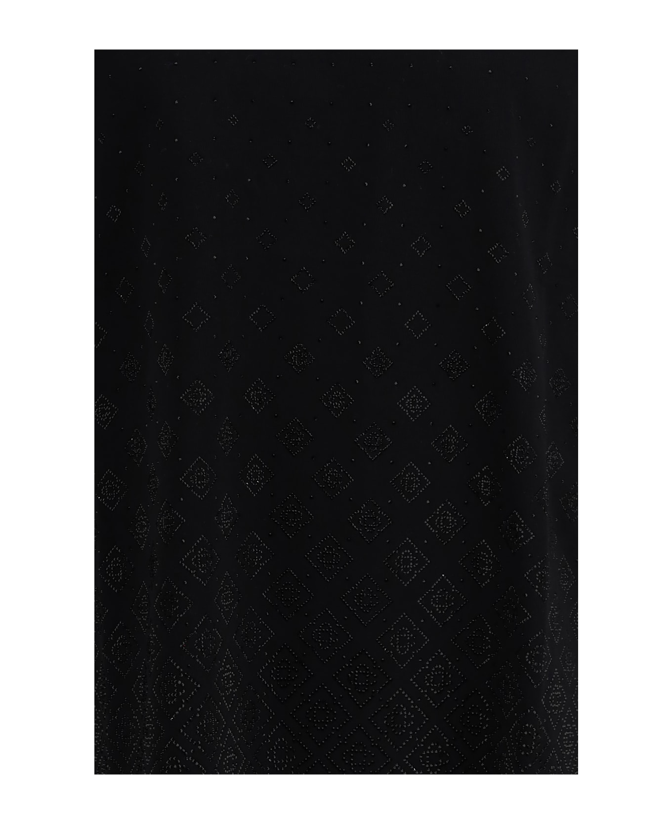 Casablanca Degrade Monogram Made Out Of Crystals Short-sleeve T-shirt