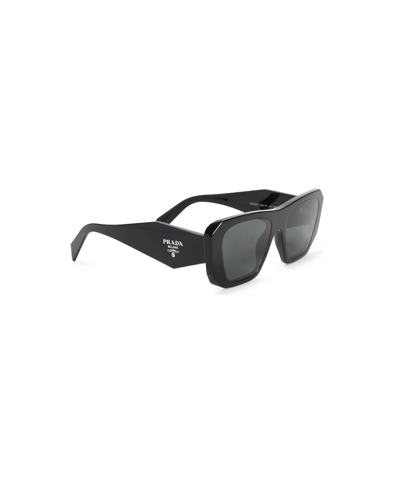 Prada Eyewear Symbole Sunglasses - Z Black Black