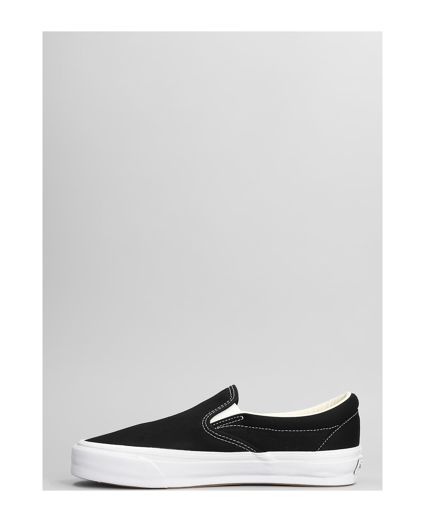 Vans Lx Slip-on Reissue98 Sneakers In Black Fabric - black